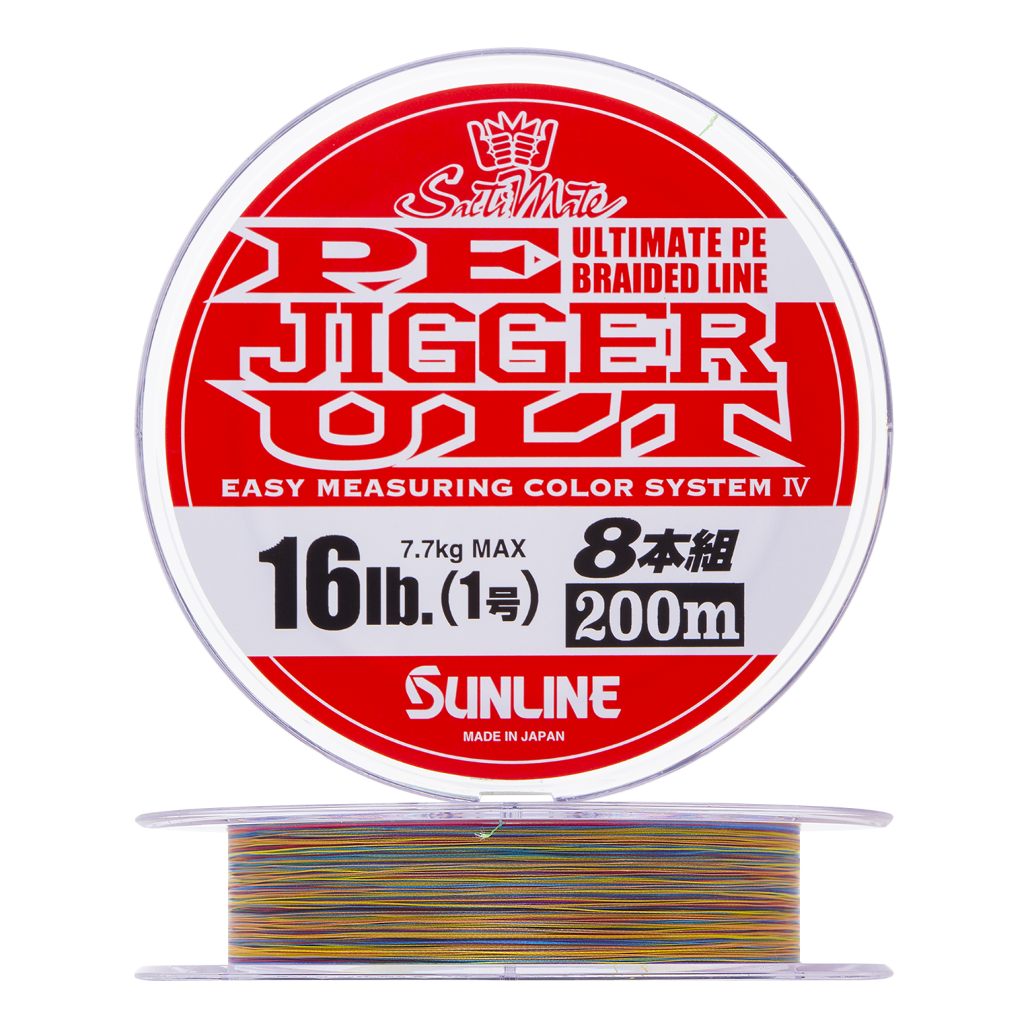 Шнур плетеный Sunline Pe Jigger Ult 8 braid #1,0 0,165мм 200м (multicolor)