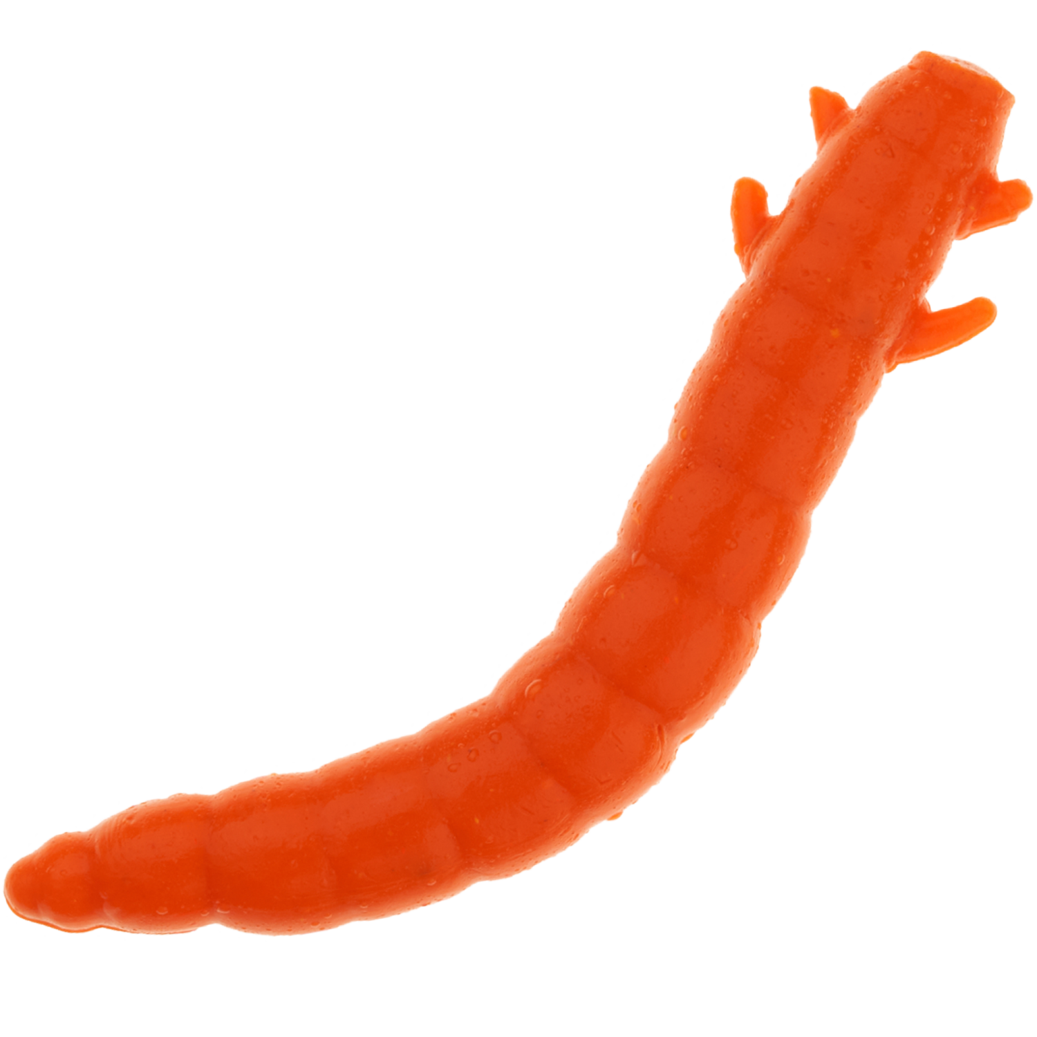 Приманка силиконовая Soorex Pro King Worm 42мм Cheese #106 Orange