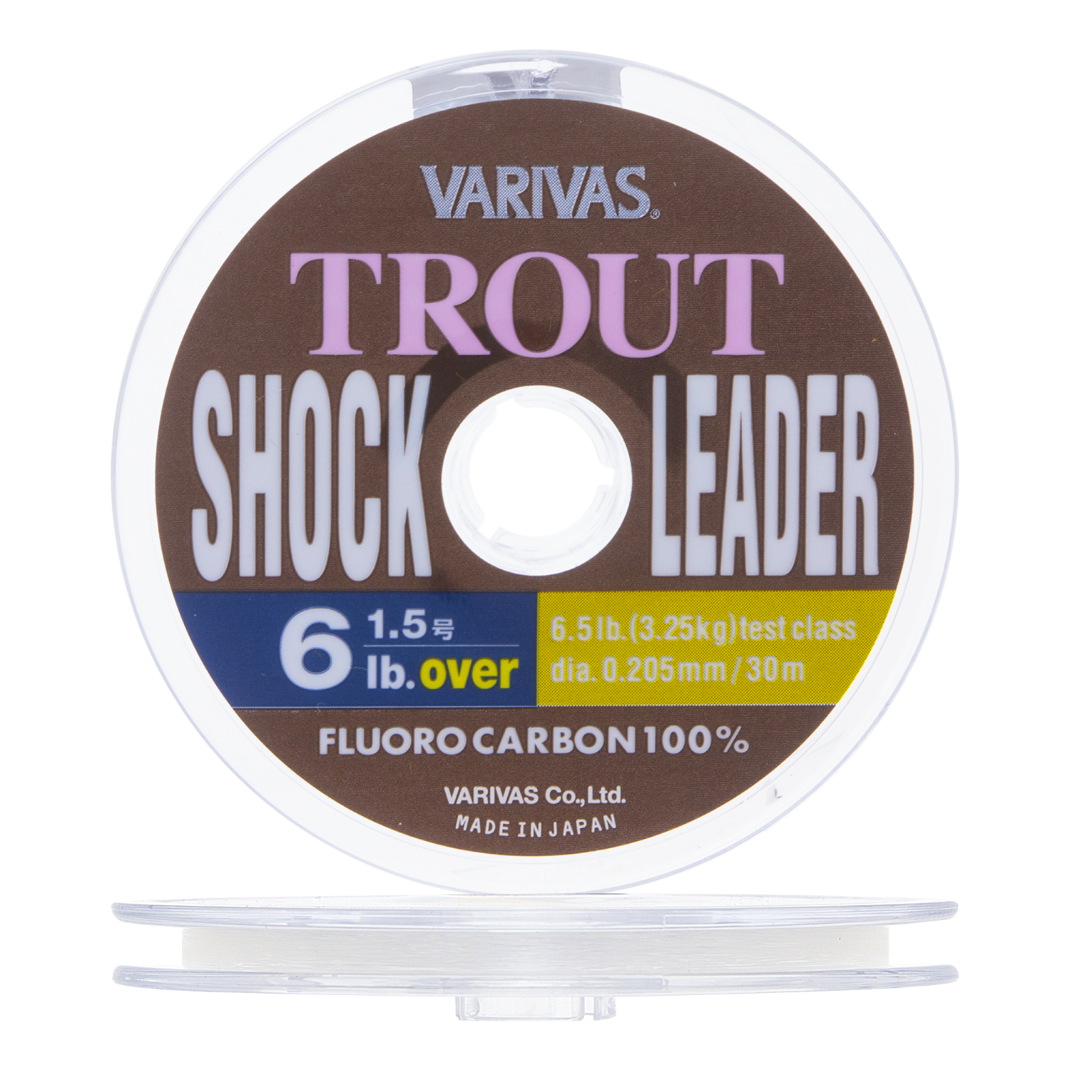 Флюорокарбон Varivas Trout Shock Leader Fluorocarbon #1,5 0,205мм 30м (natural clear)