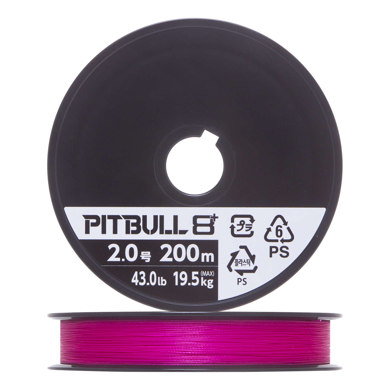 Шнур плетеный Shimano Pitbull 8+ #2,0 0,235мм 200м (tracer pink)