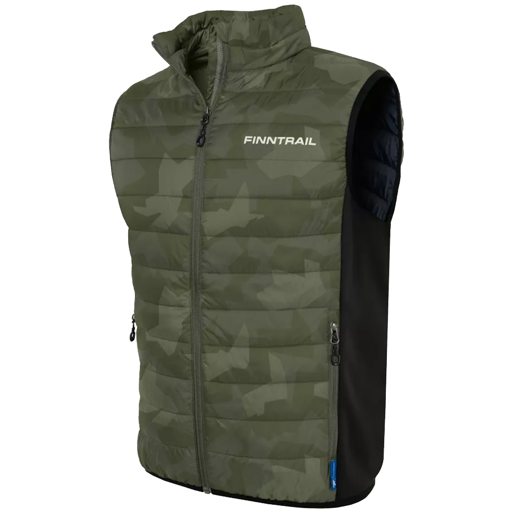 цена Терможилет Finntrail Master Vest 1506 L CamoShadowGreen