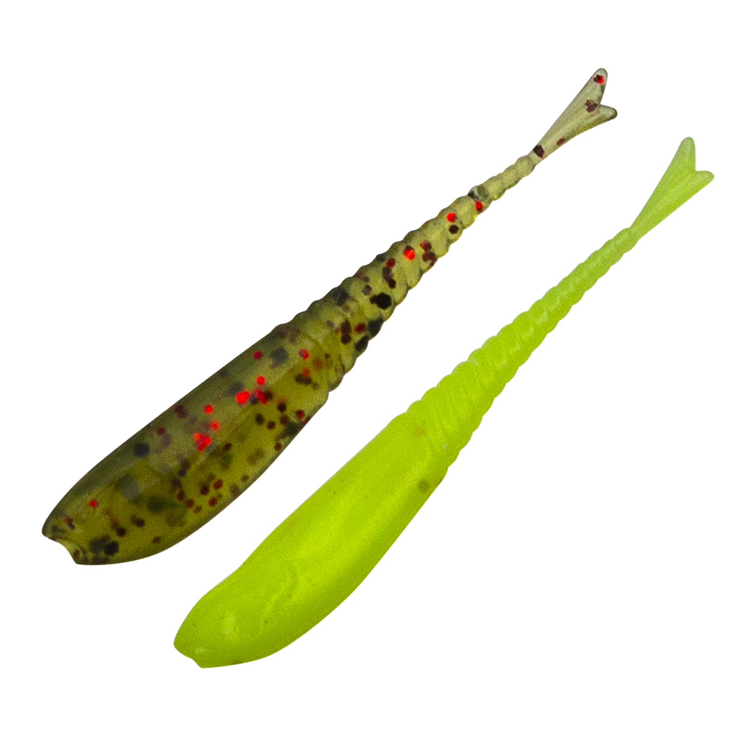 Приманка силиконовая Crazy Fish Glider 1,2 анис #6/68 Chartreuse/Black/Red Watermelon