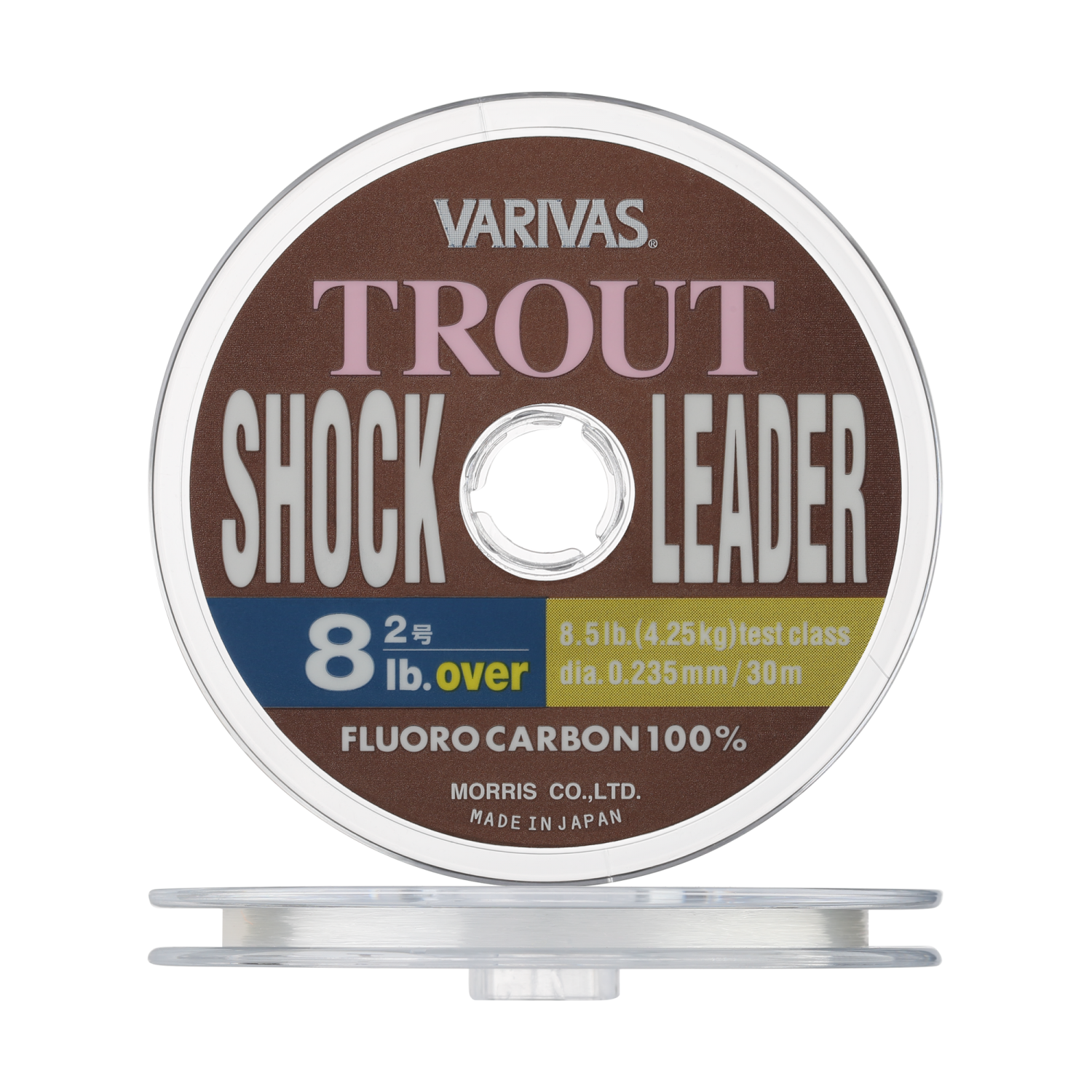 Флюорокарбон Varivas Trout Shock Leader Fluoro #2 0,235мм 30м (clear)