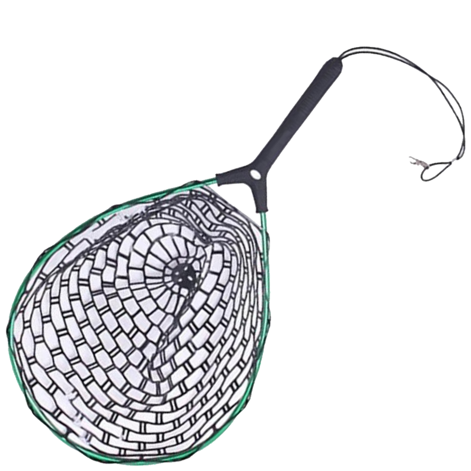 Подсачек Fish Ай Round Head Aluminum Rubber Net 65x45см 1700₽