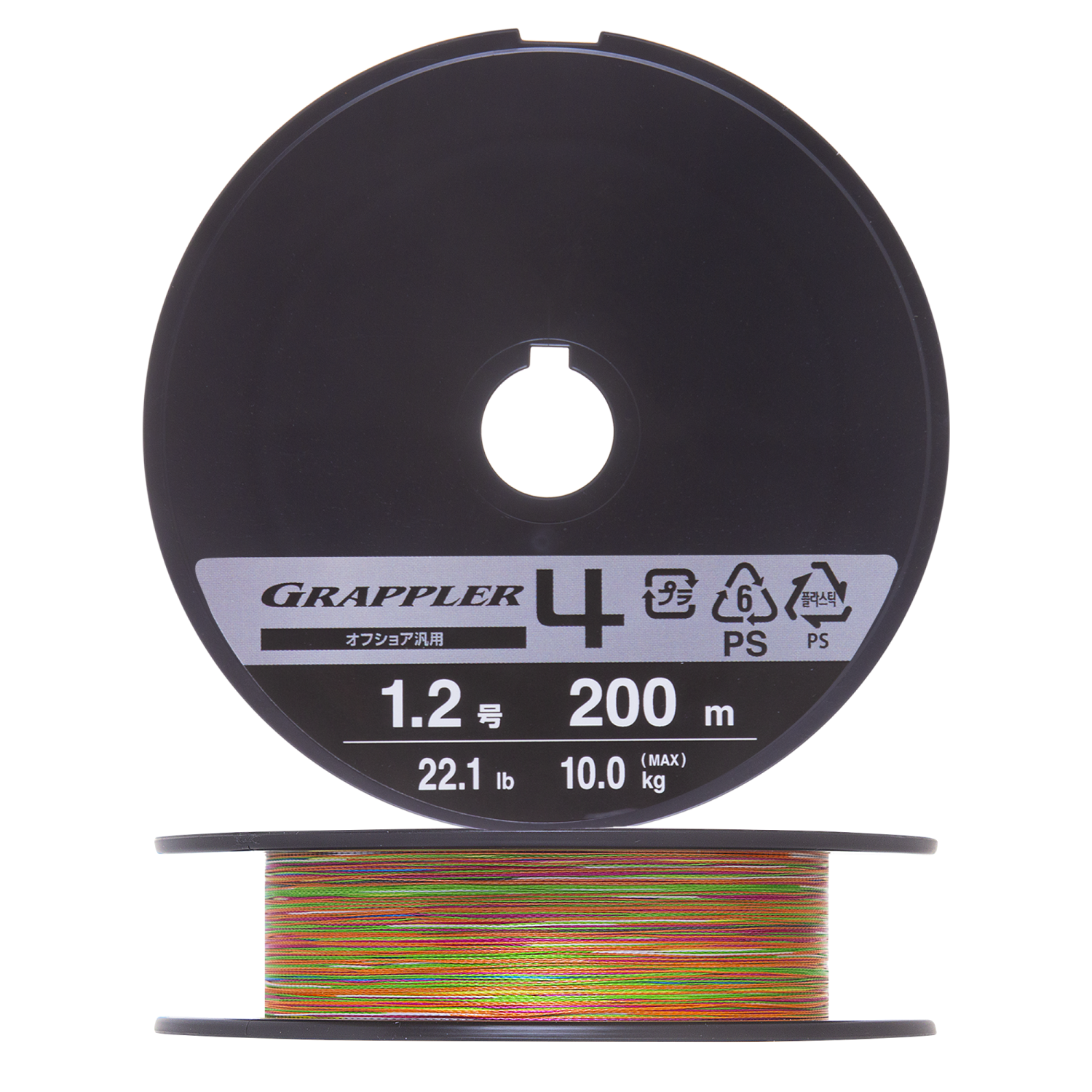 Шнур плетеный Shimano Grappler 4 PE #1,2 0,185мм 200м (5color)
