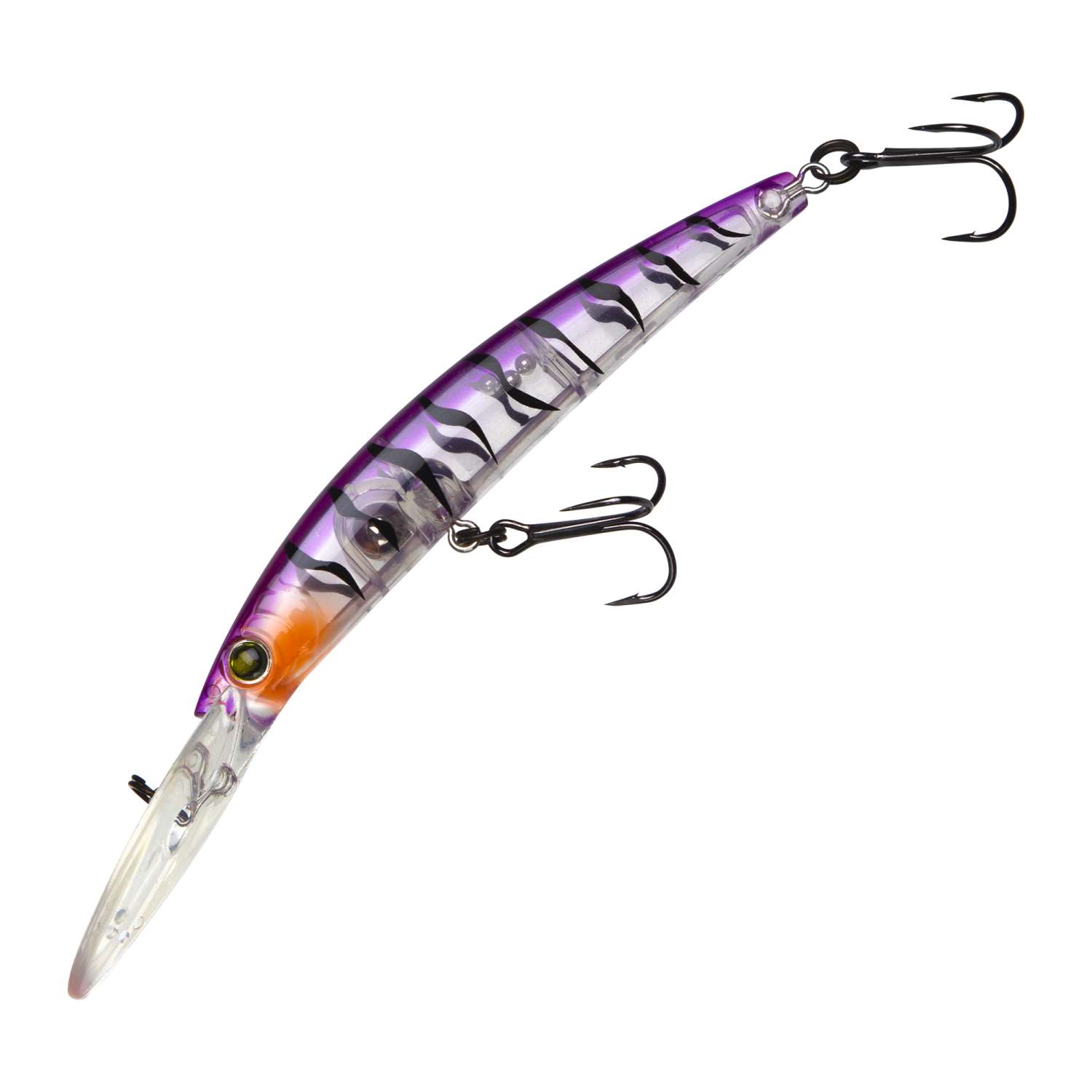 Воблер Yo-Zuri Crystal Minnow Deep Diver Walleye 130 F R1301 #PT - 2 рис.