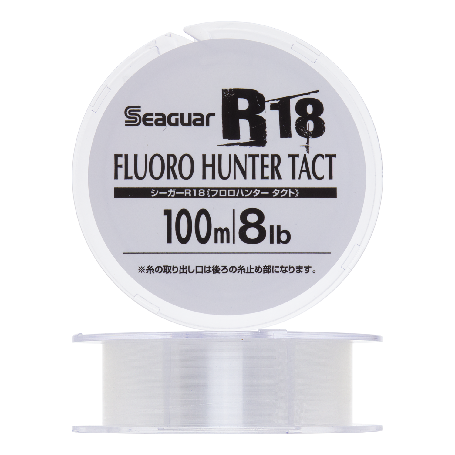 Флюорокарбон Kureha R18 Fluoro Hunter Tact 8Lb #2,0 0,235мм 100м (clear)