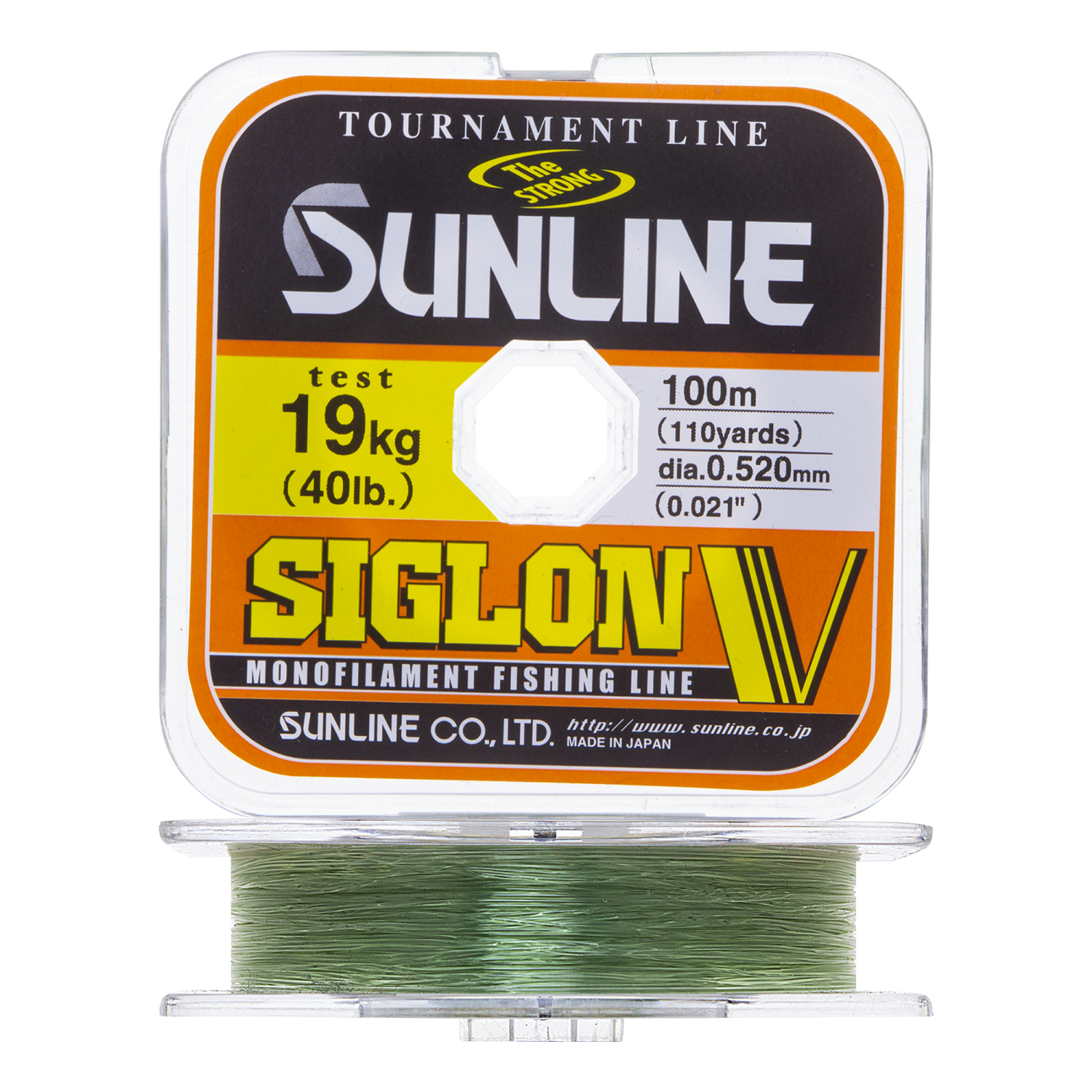 Леска монофильная Sunline Siglon V 10R Connected #10 0,520мм 100м (mist green)