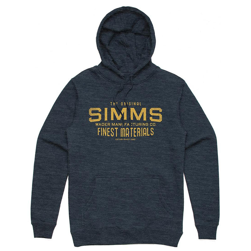 Толстовка Simms Wader Mfg Hoody S Navy Heather