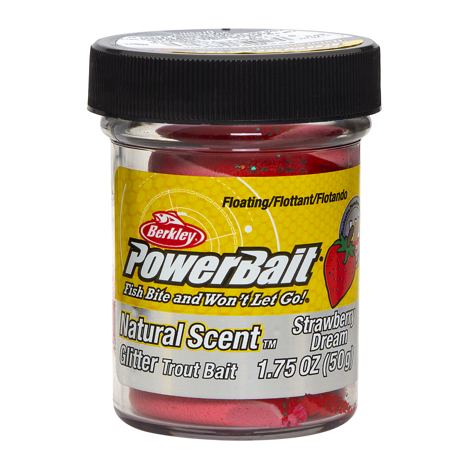 Паста форелевая Berkley PowerBait Trout Bait Fruits 50гр #Strawberry Dream