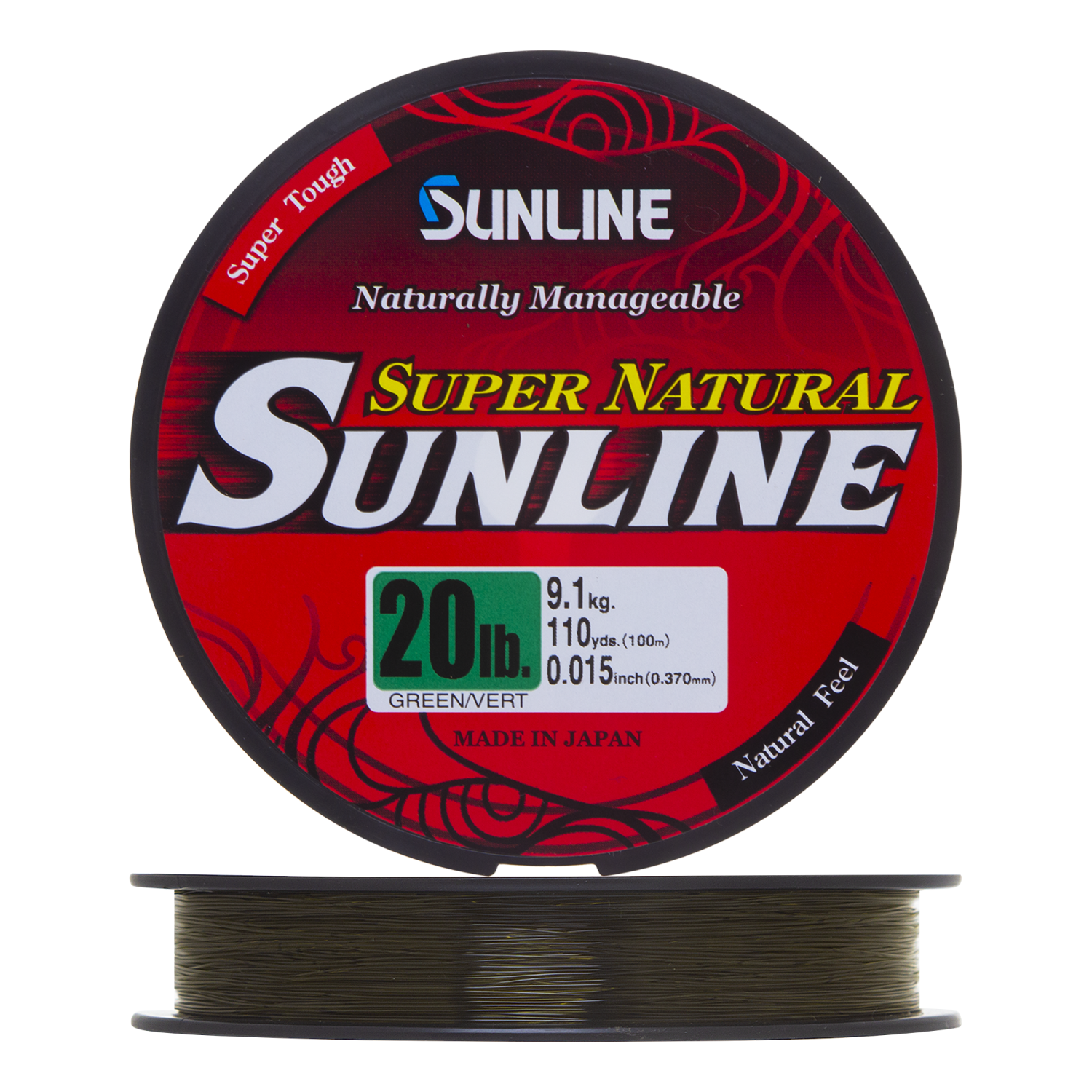 Леска монофильная Sunline Super Natural #5,0 0,370мм 100м (green)