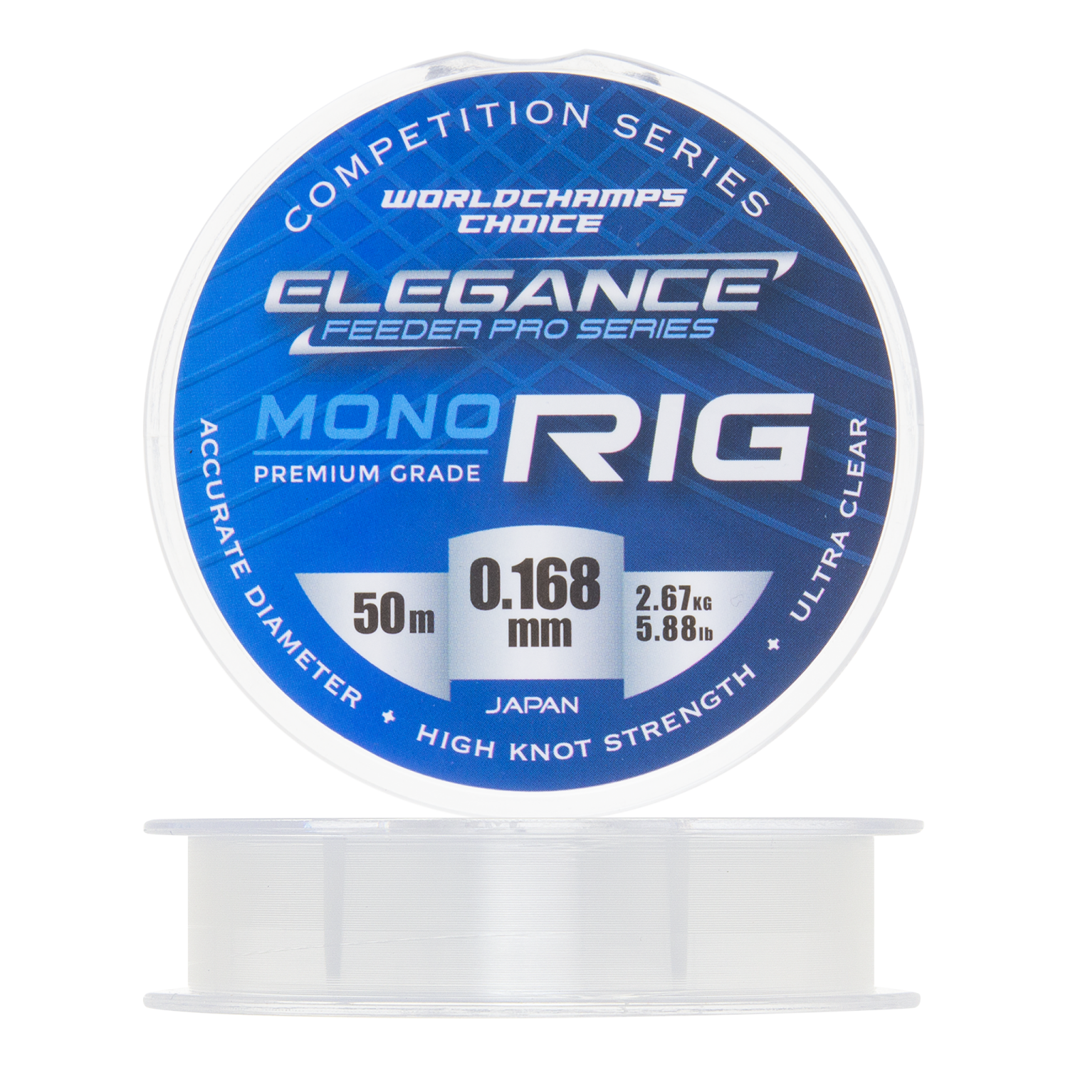 Леска монофильная Elegance Feeder Pro Mono Rig 0,168мм 50м (clear)