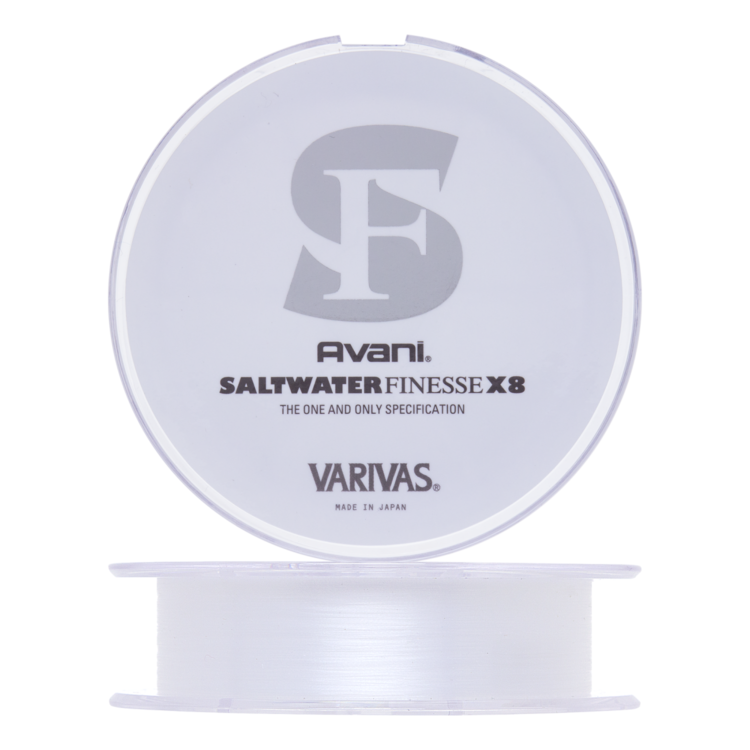 Шнур плетеный Varivas Avani Saltwater Finesse PE X8 #0,4 0,104мм 150м (crystal white)