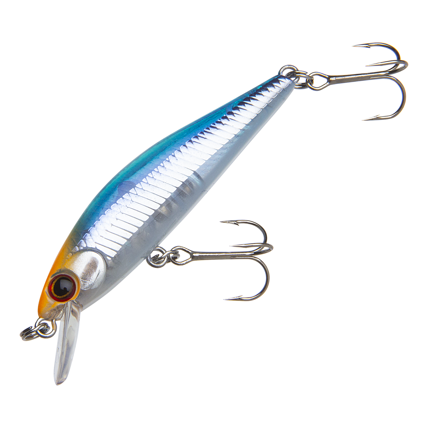 Воблер Daiwa Camas Hunter Minnow 50 S #Orange Head GB Transparent Millet Nago