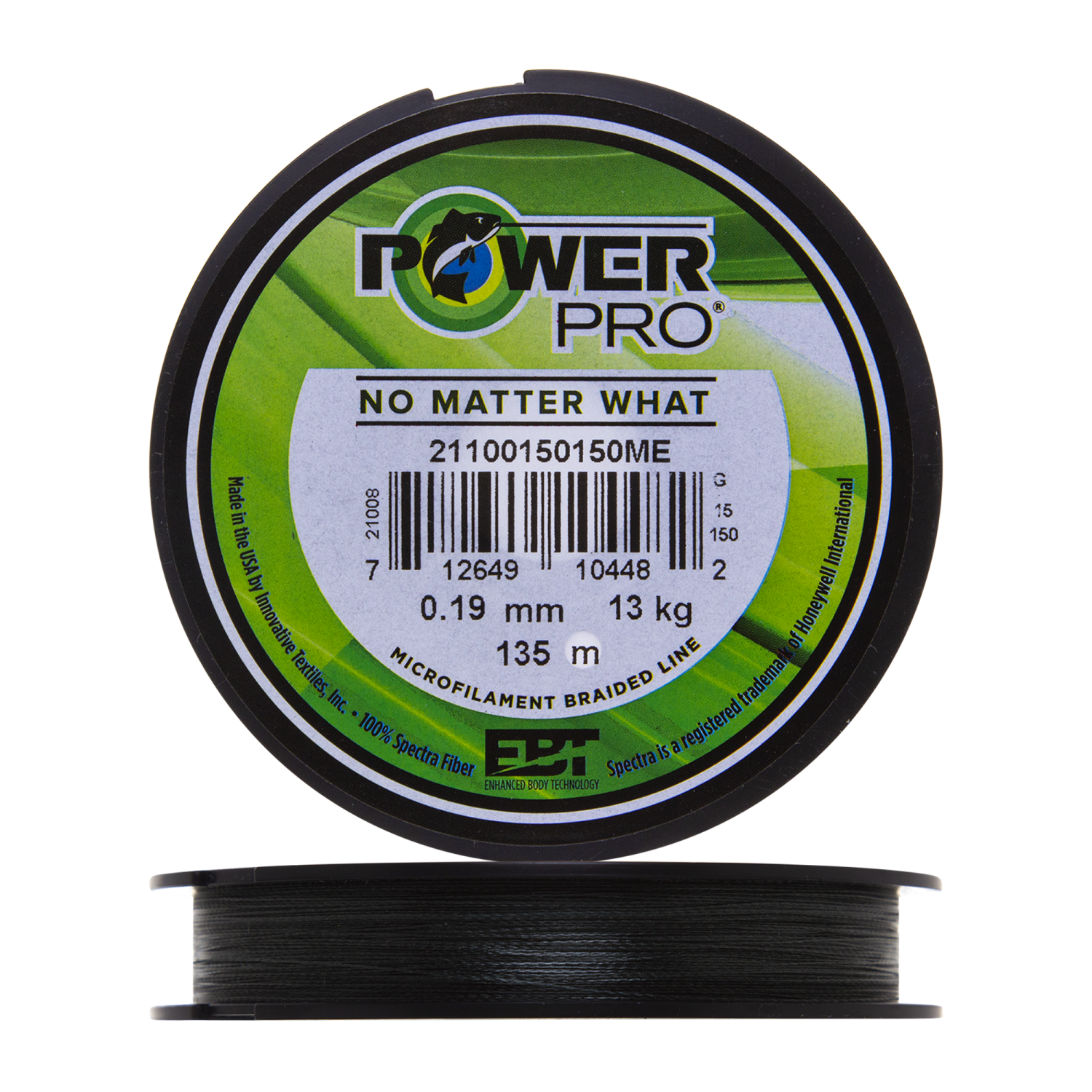 Шнур плетеный Power Pro 0,19мм 135м (moss green)