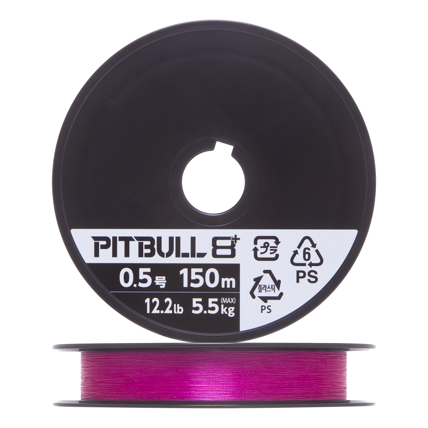 Шнур плетеный Shimano Pitbull 8+ #0,5 0,117мм 150м (tracer pink)