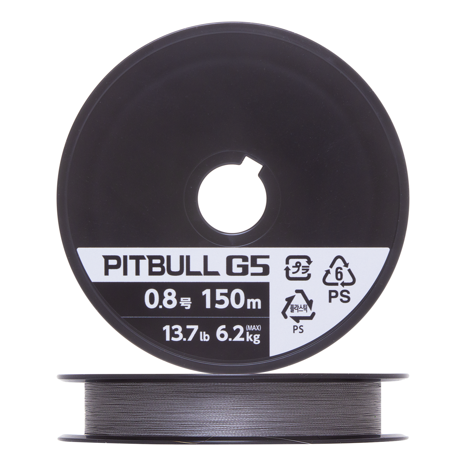 Шнур плетеный Shimano Pitbull G5 #0,8 0,148мм 150м (steel gray)