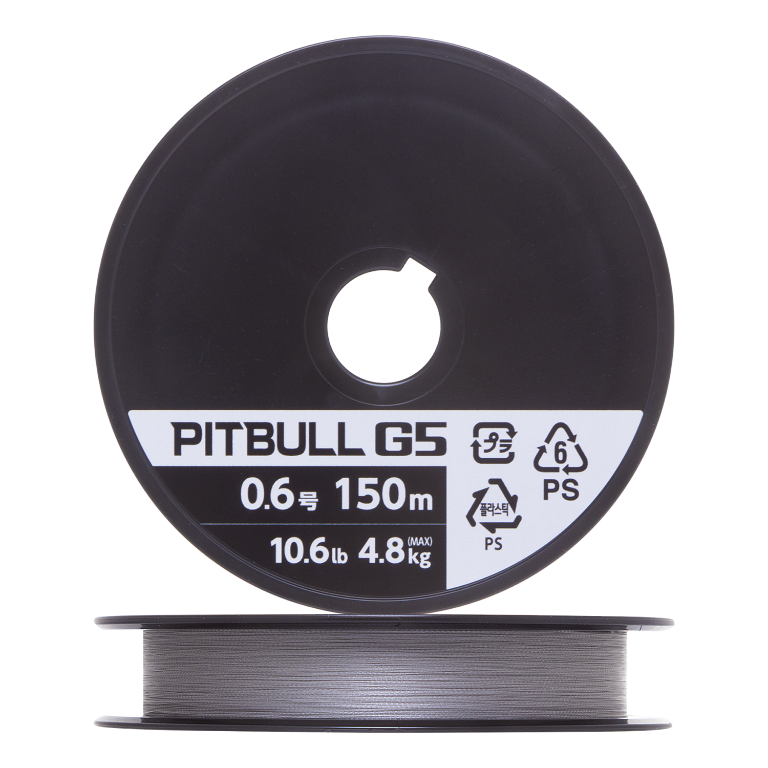 Шнур плетеный Shimano Pitbull G5 #0,6 0,128мм 150м (steel gray)