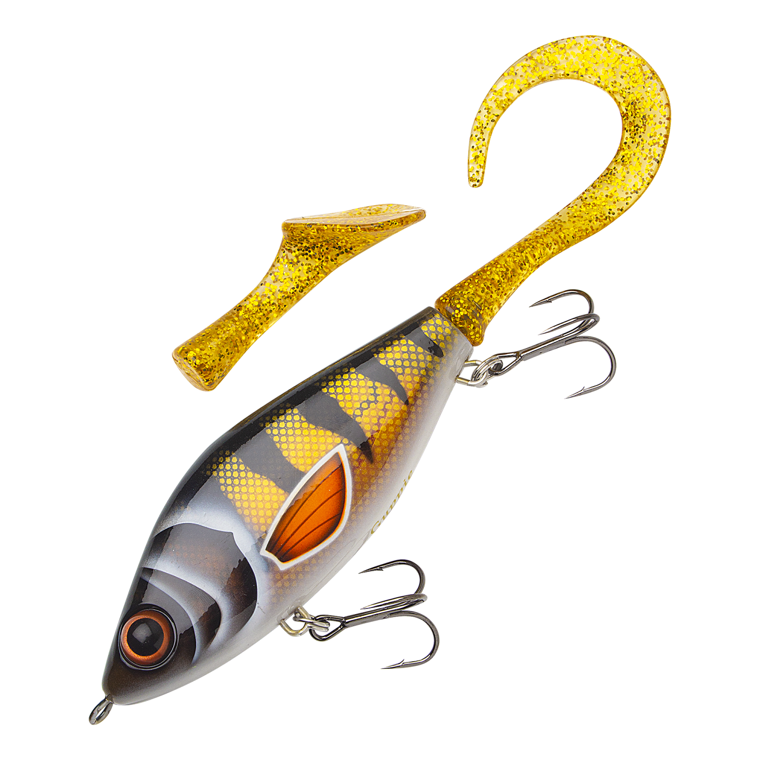 Джеркбейт Strike Pro Guppie 135 S #TR-003 Golden Perch Gold