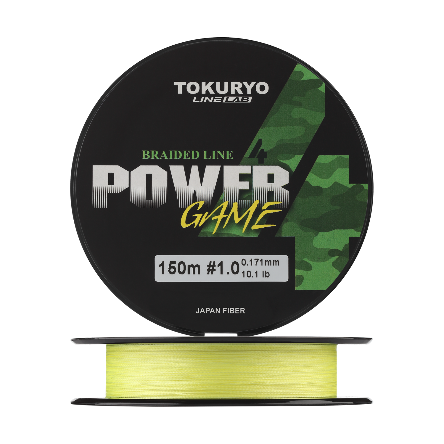 Шнур плетеный Tokuryo Power Game X4 #1 0,171мм 150м (yellow)