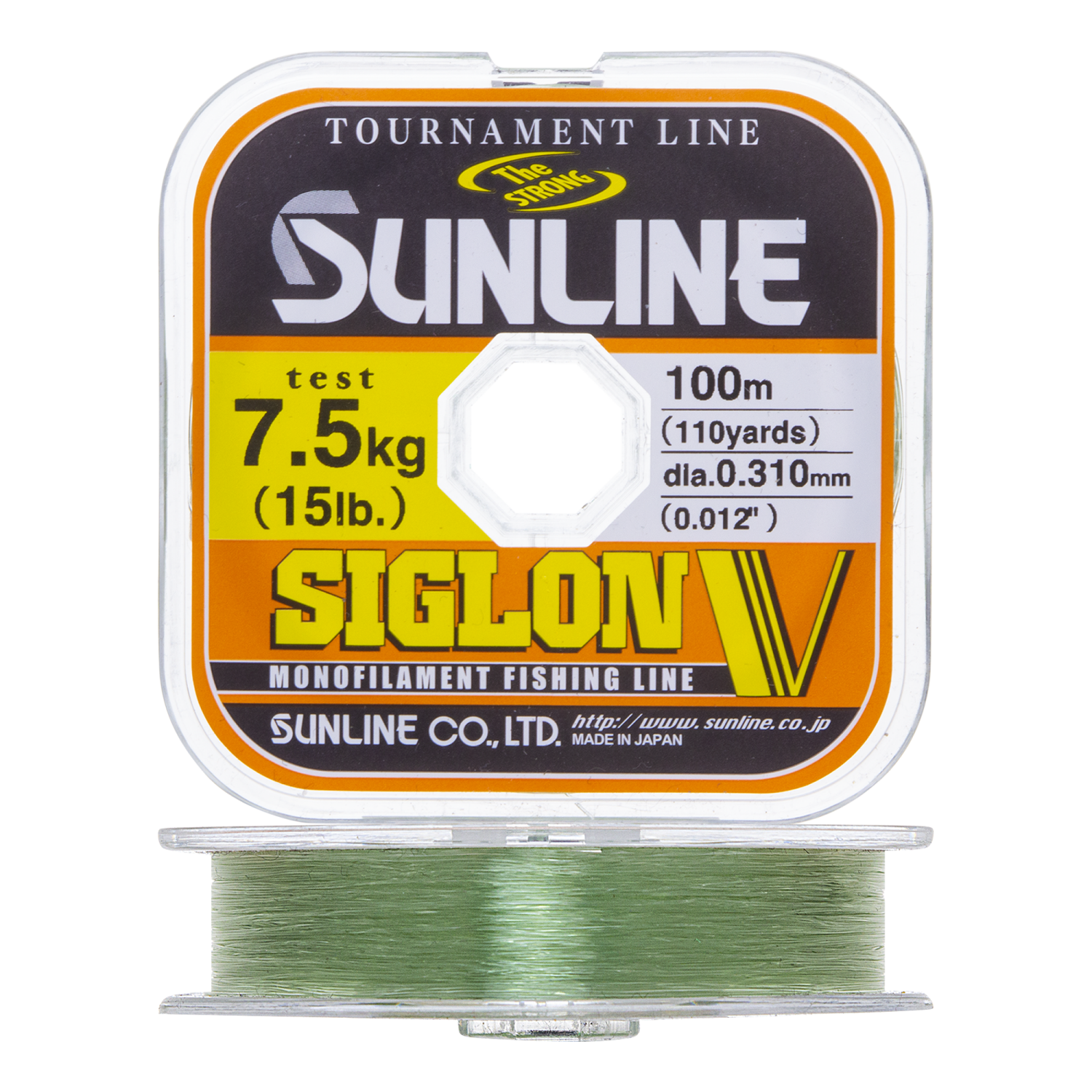 Леска монофильная Sunline Siglon V 10R Connected #3,5 0,31мм 100м (mist green)