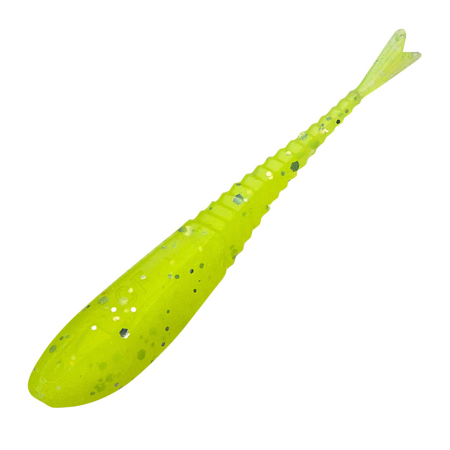 Приманка силиконовая Crazy Fish Glider 2,2" F кальмар #54 Green Acid