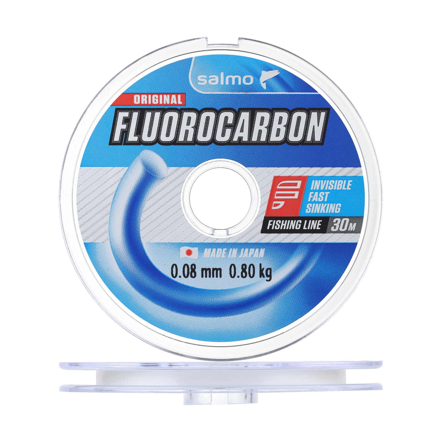 Флюорокарбон Salmo Fluorocarbon 0,08мм 30м (clear)