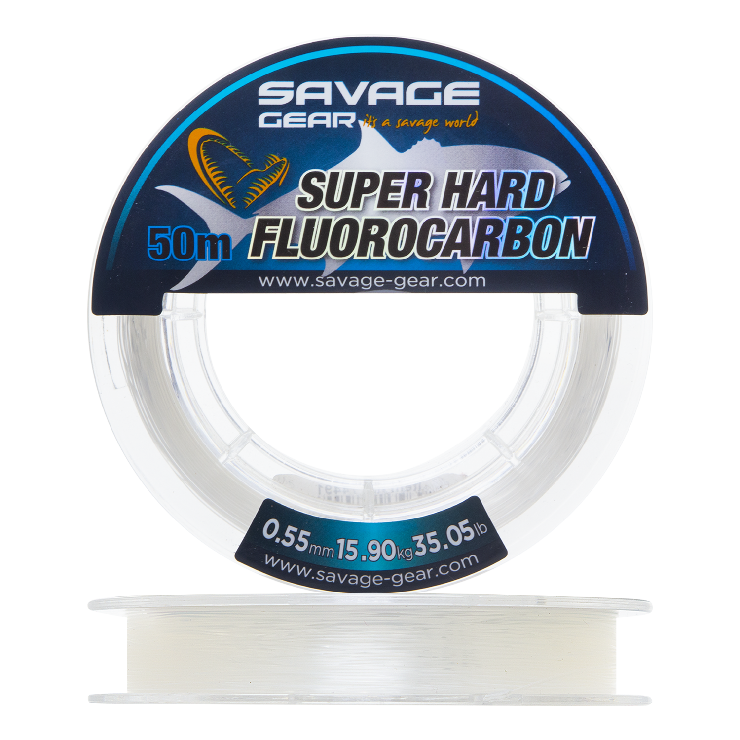 Флюорокарбон Savage Gear Super Hard Fluorocarbon 0,55мм 50м (clear)