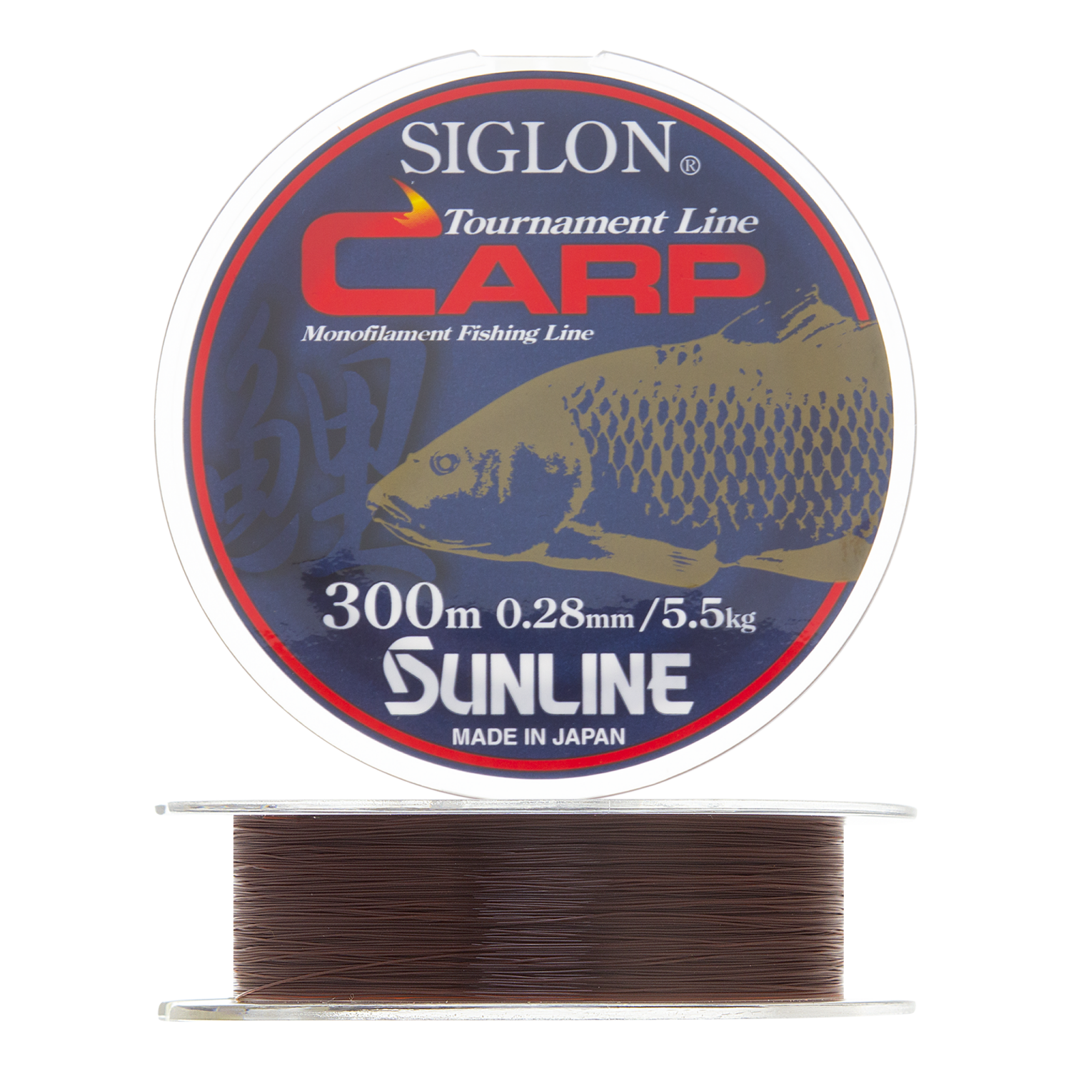 Леска монофильная Sunline Siglon Carp #2,5 0,280мм 300м (brown)