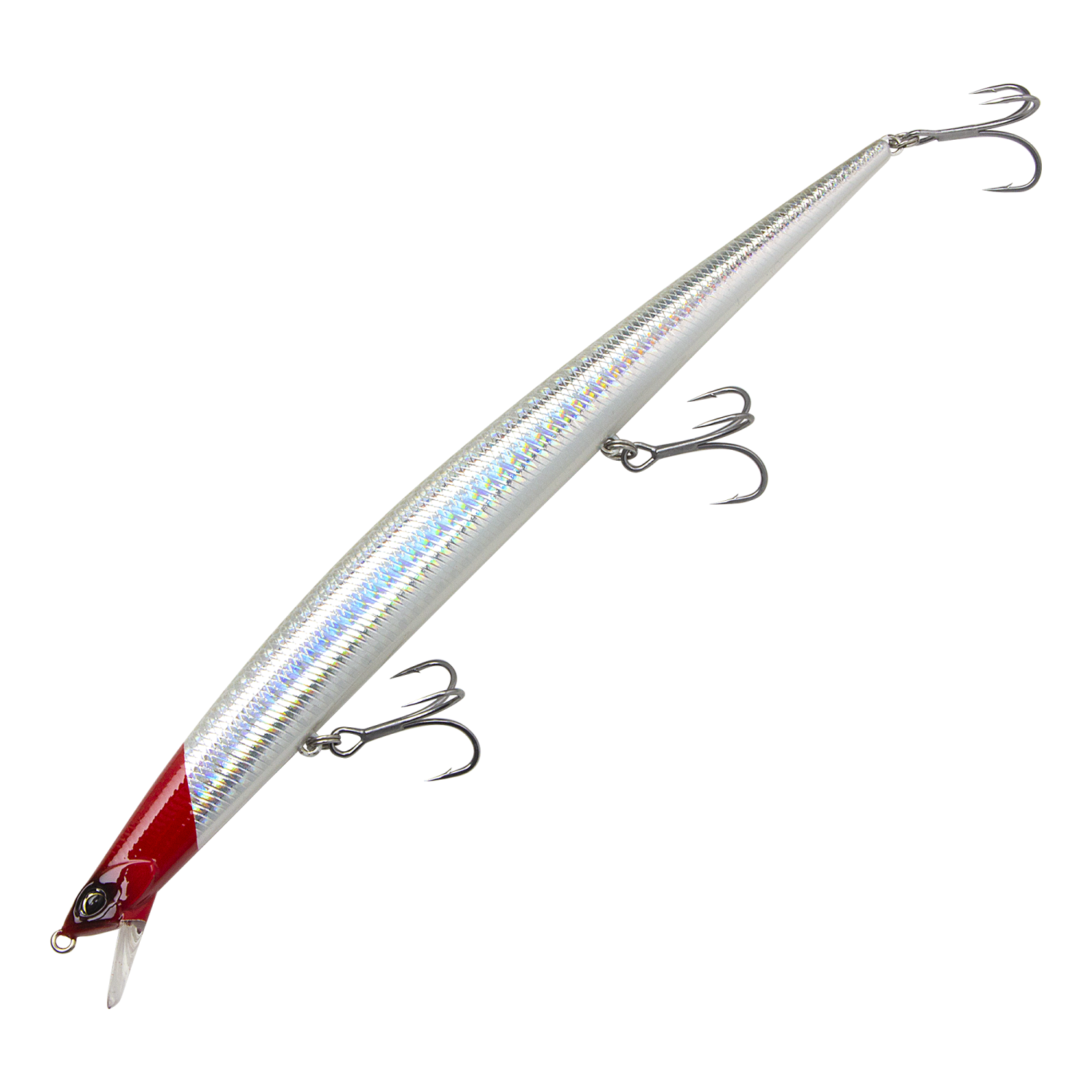 Воблер DUO Tide Minnow Slim 200 #AHA0639 Red Head Double White