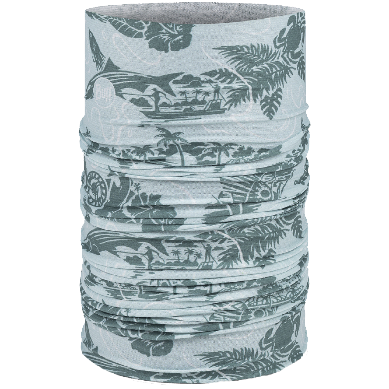 Баф Buff Coolnet UV Neckwear Lake River Salt Seagrove Green