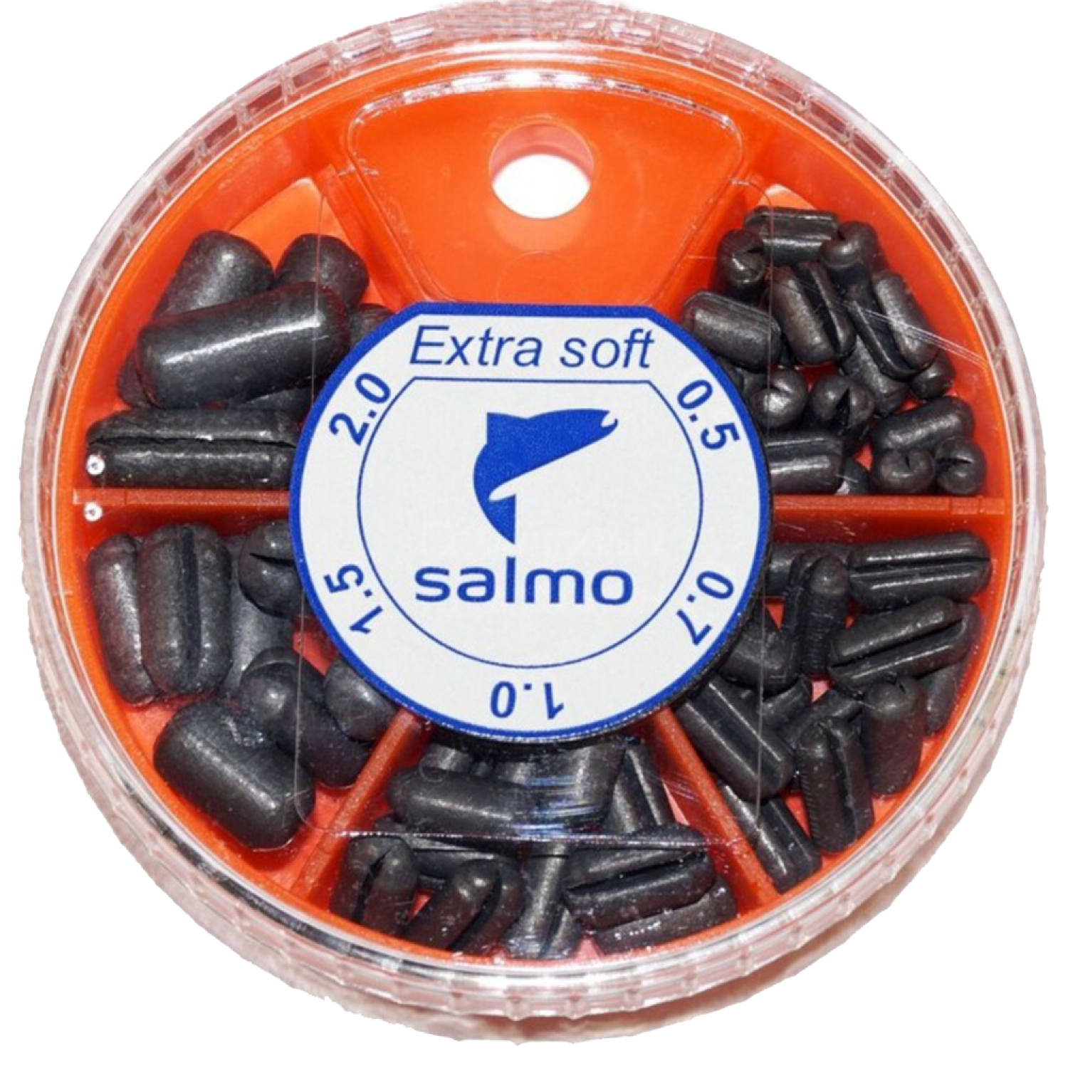 Набор грузов Salmo Exstra Soft малый №1 0,5-2гр/60гр