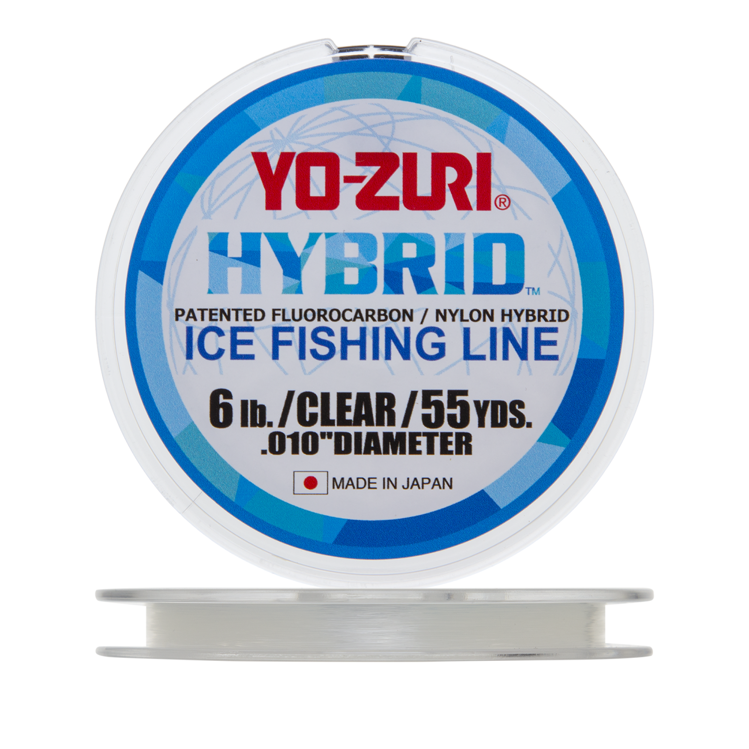 Леска монофильная Yo-Zuri Hybrid Ice 0,254мм 50м (clear)