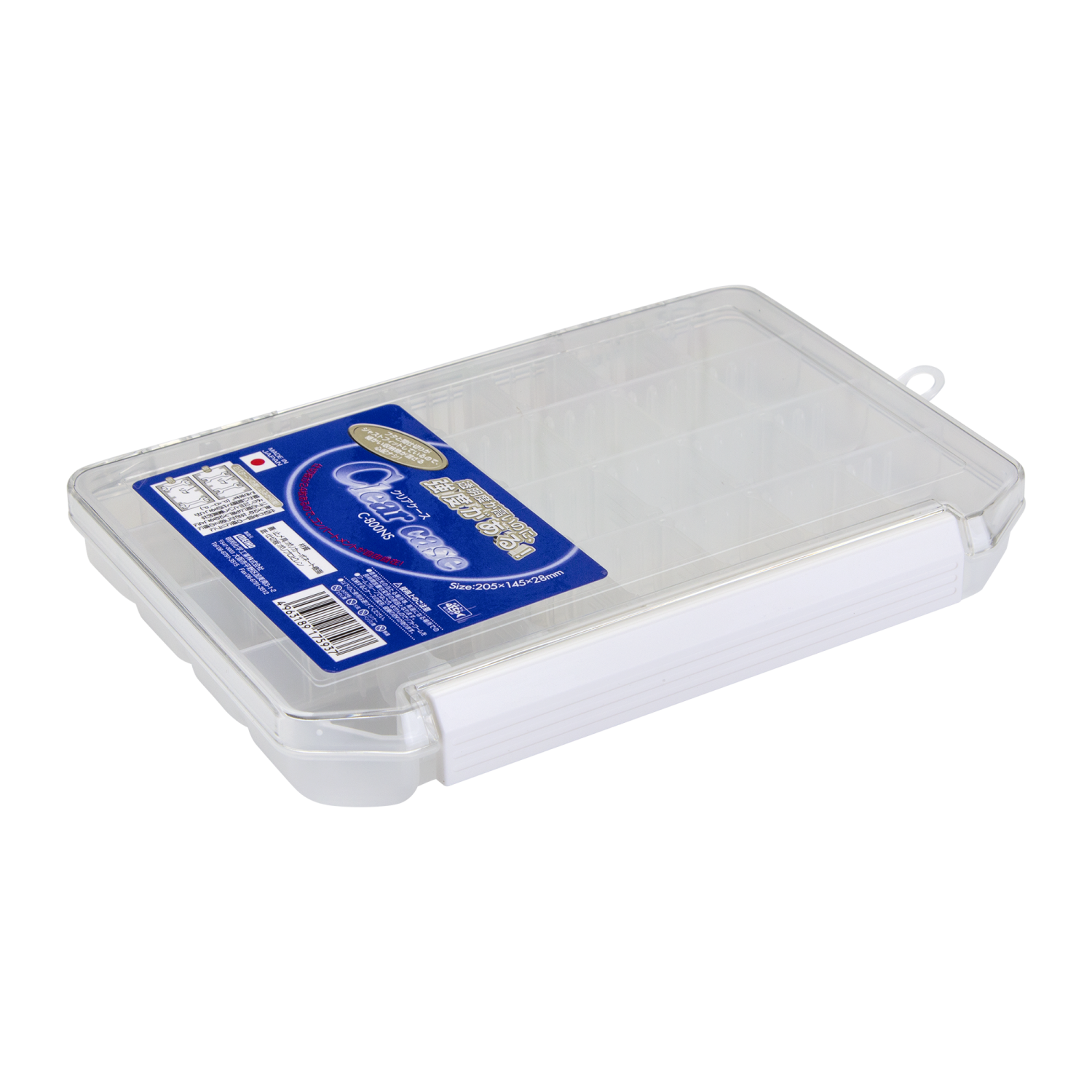цена Коробка Meiho Clear Case C-800NS 205х145х28 Clear