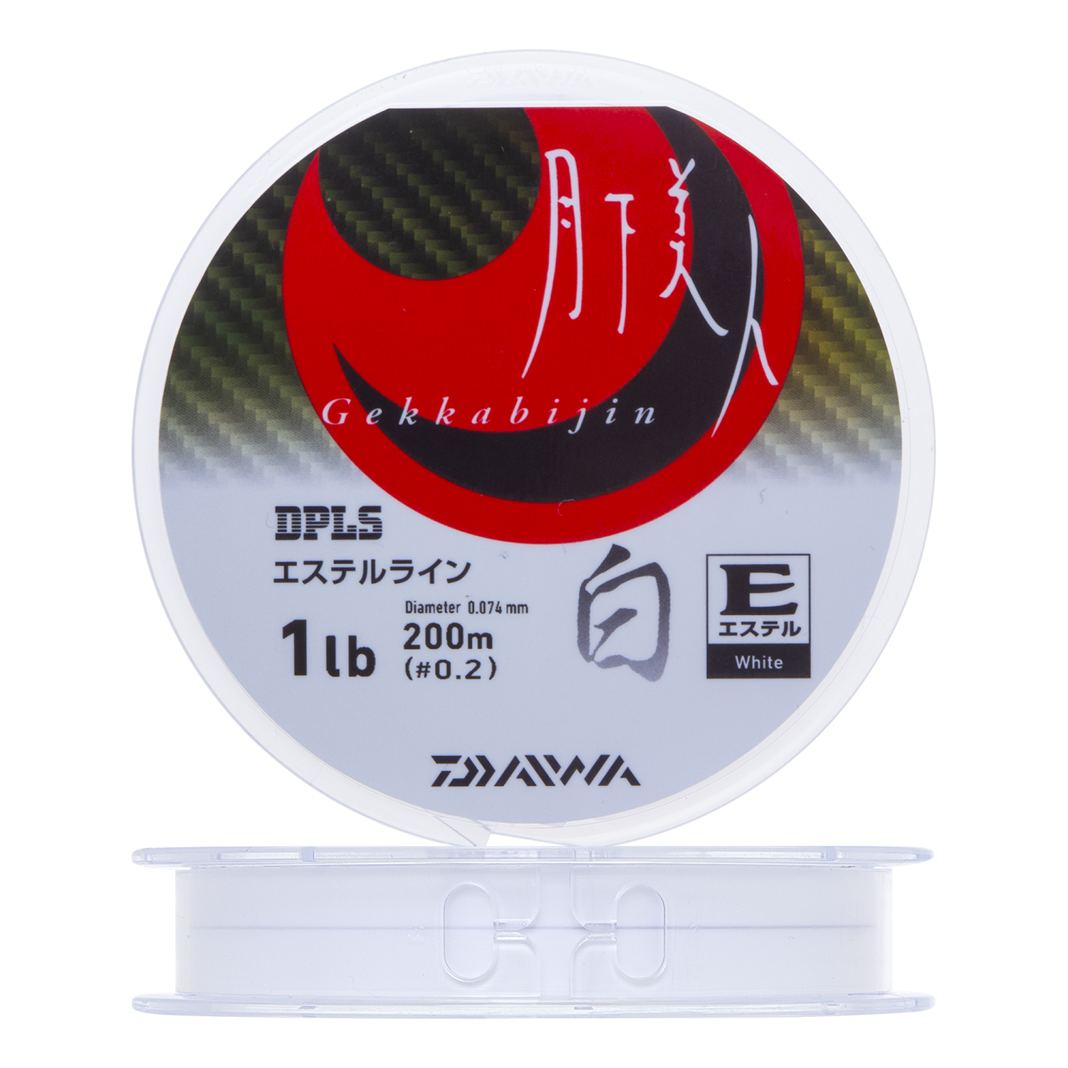 Эстер Daiwa GekkaBijin Type-E Haku 1Lb #0,2 0,074мм 200м (white)