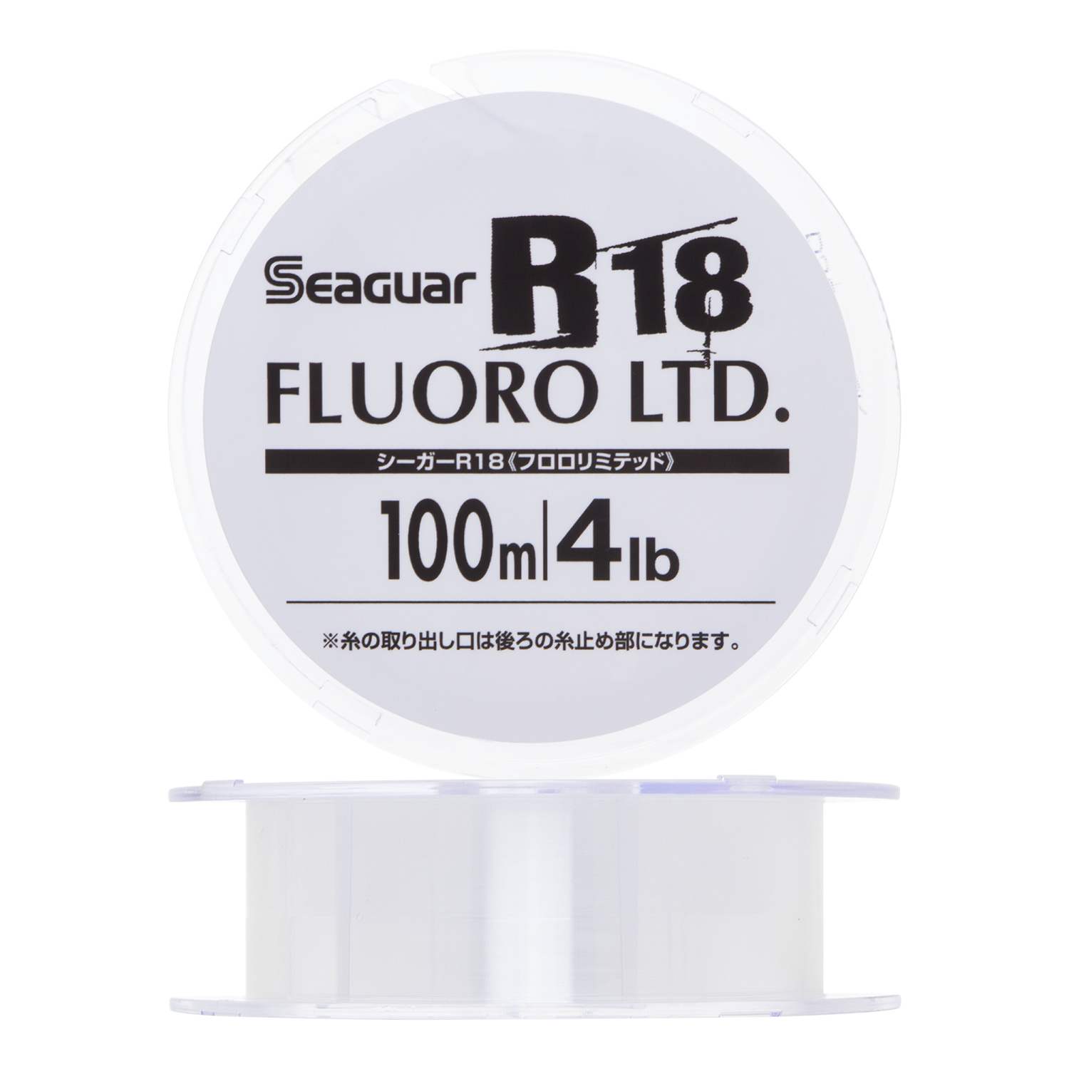 Флюорокарбон Seaguar R18 Fluoro Limited 4Lb #1,0 0,165мм 100м (clear)