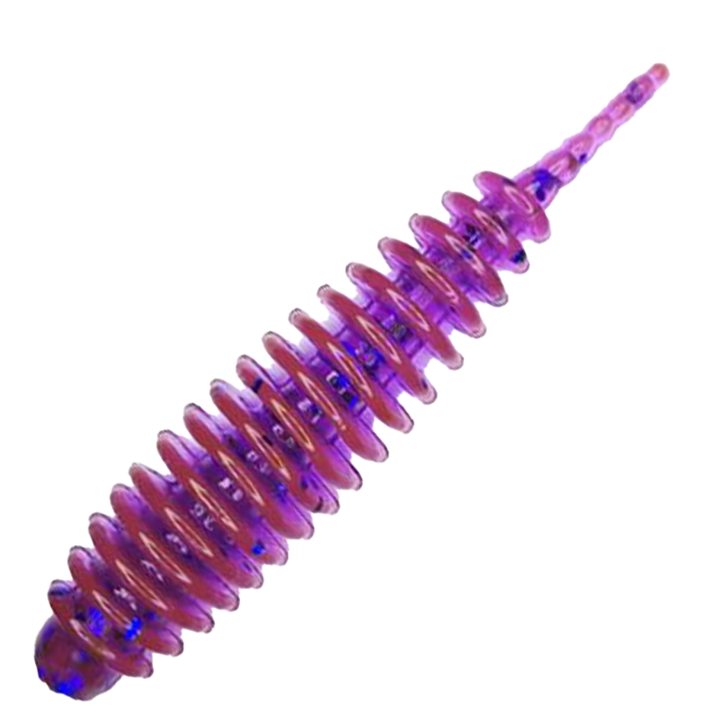 Приманка силиконовая Attack TNT JR UL 1" #RS-038 Pink Lox Blue Flk