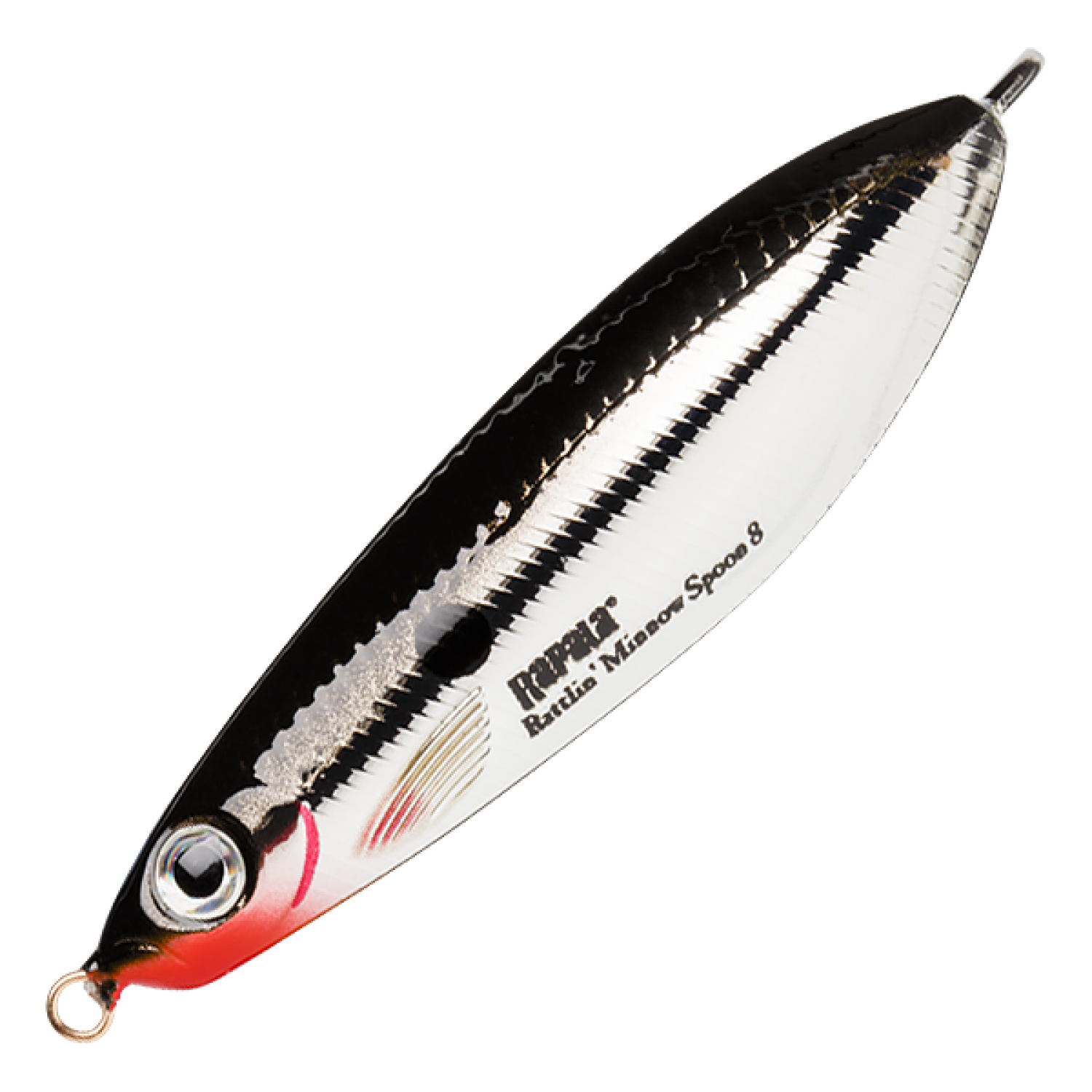 Блесна колеблющаяся Rapala Rattlin' Minnow Spoon 16гр (незацепляйка) #CH