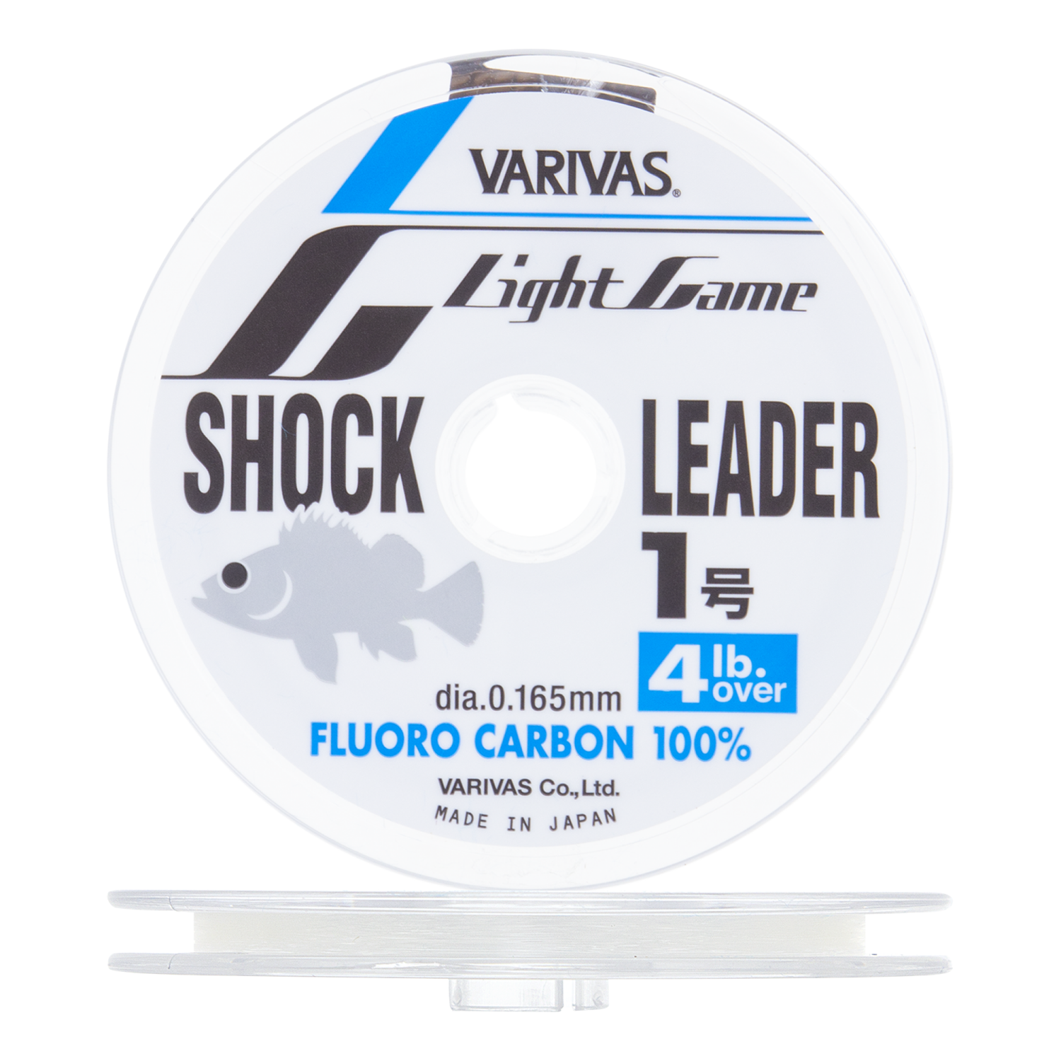 Флюорокарбон Varivas Light Game Shock Leader Fluorocarbon #1,0 0,165мм 4Lb 30м (natural clear)