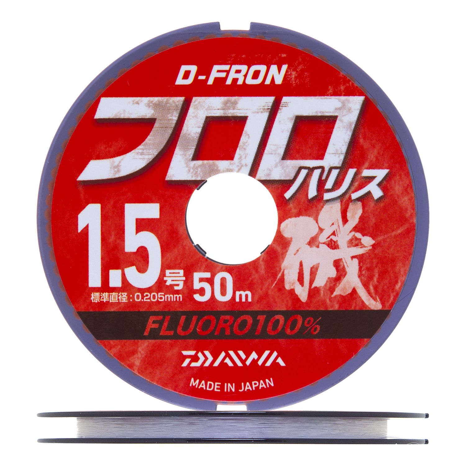 Флюорокарбон Daiwa D-Fron Fluoro Harisu #1,5 0,205мм 50м (clear)