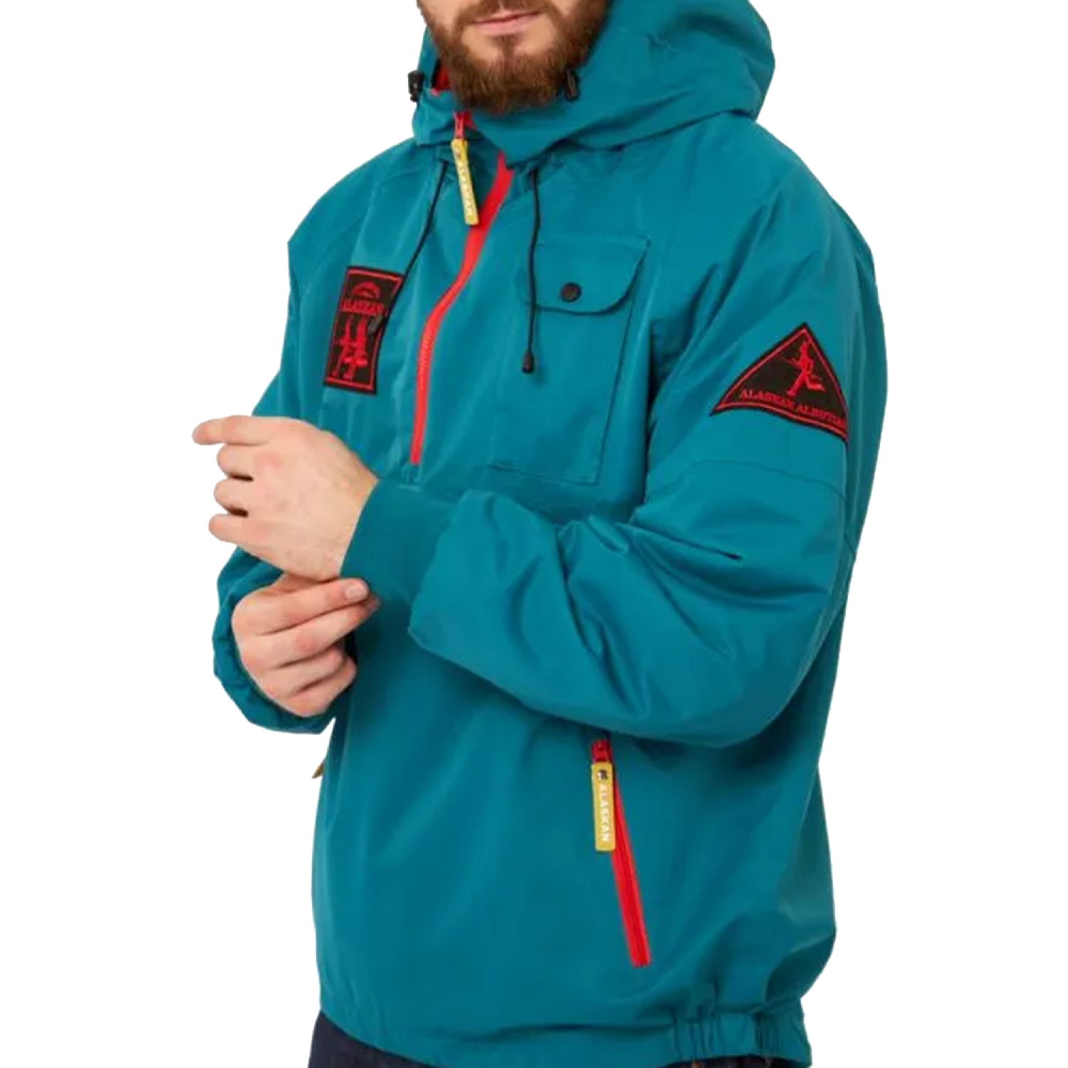 Анорак Alaskan Aleutian S сине-зеленый