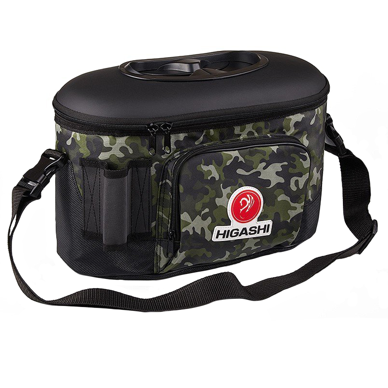 Кан рыболовный Higashi Live Bait Box 7,5л Camo