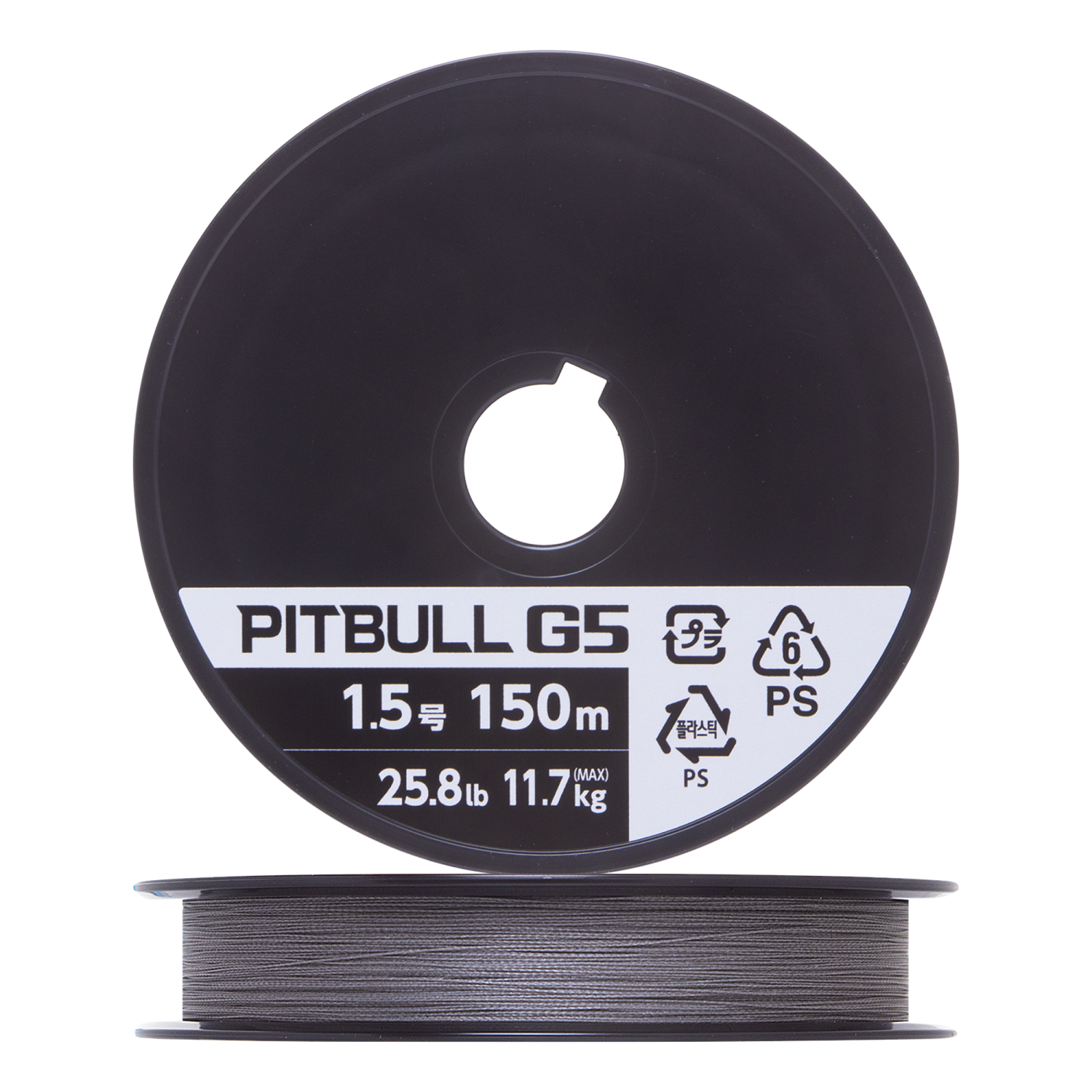 Шнур плетеный Shimano Pitbull G5 #1,5 0,205мм 150м (steel gray)