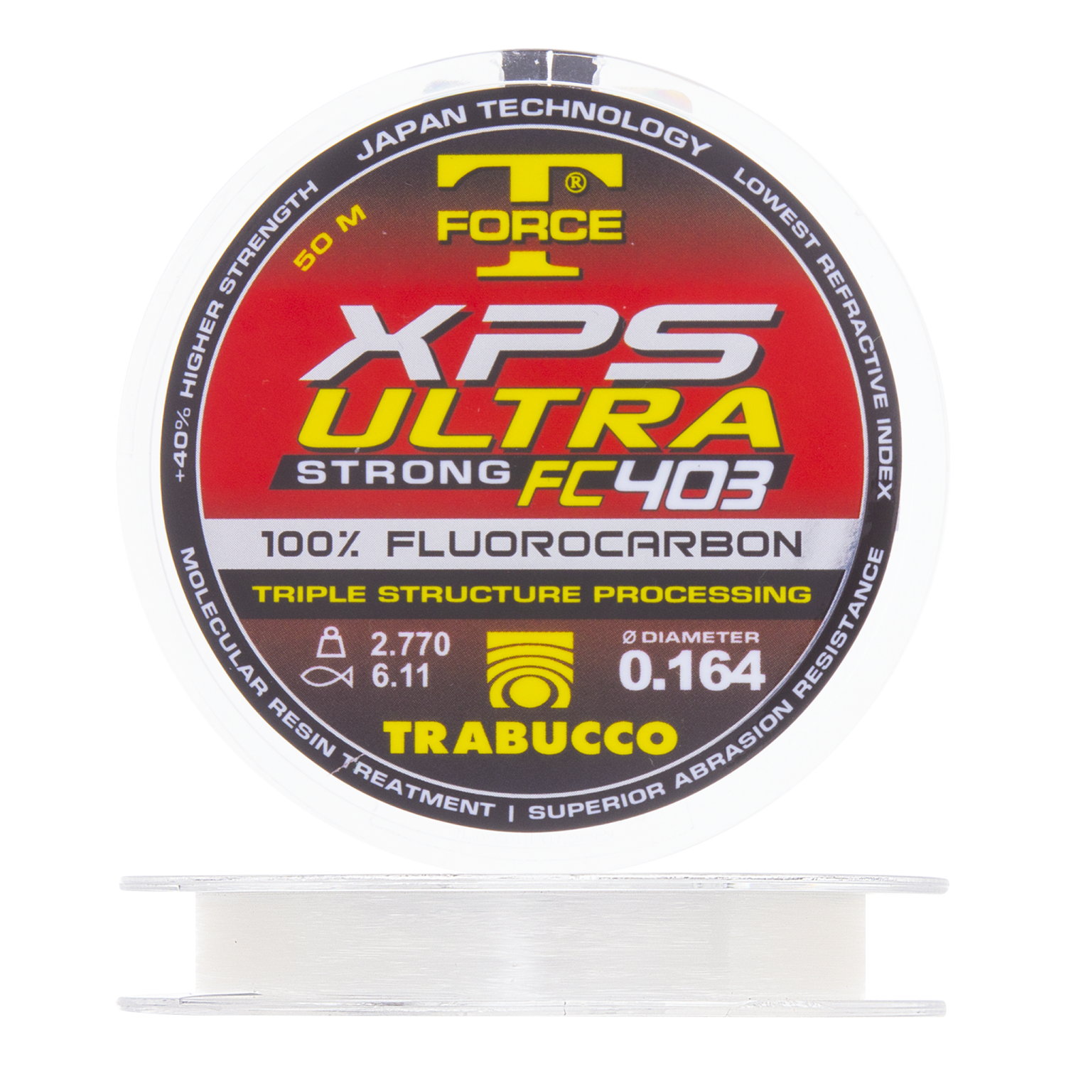 Флюорокарбон Trabucco TF XPS Ultra Strong FC403 0,164мм 50м (clear)