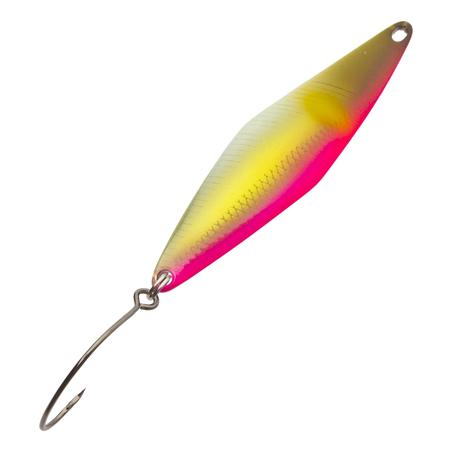 Блесна колеблющаяся Timon Tricoroll Spoon 19гр #Pink Ayu