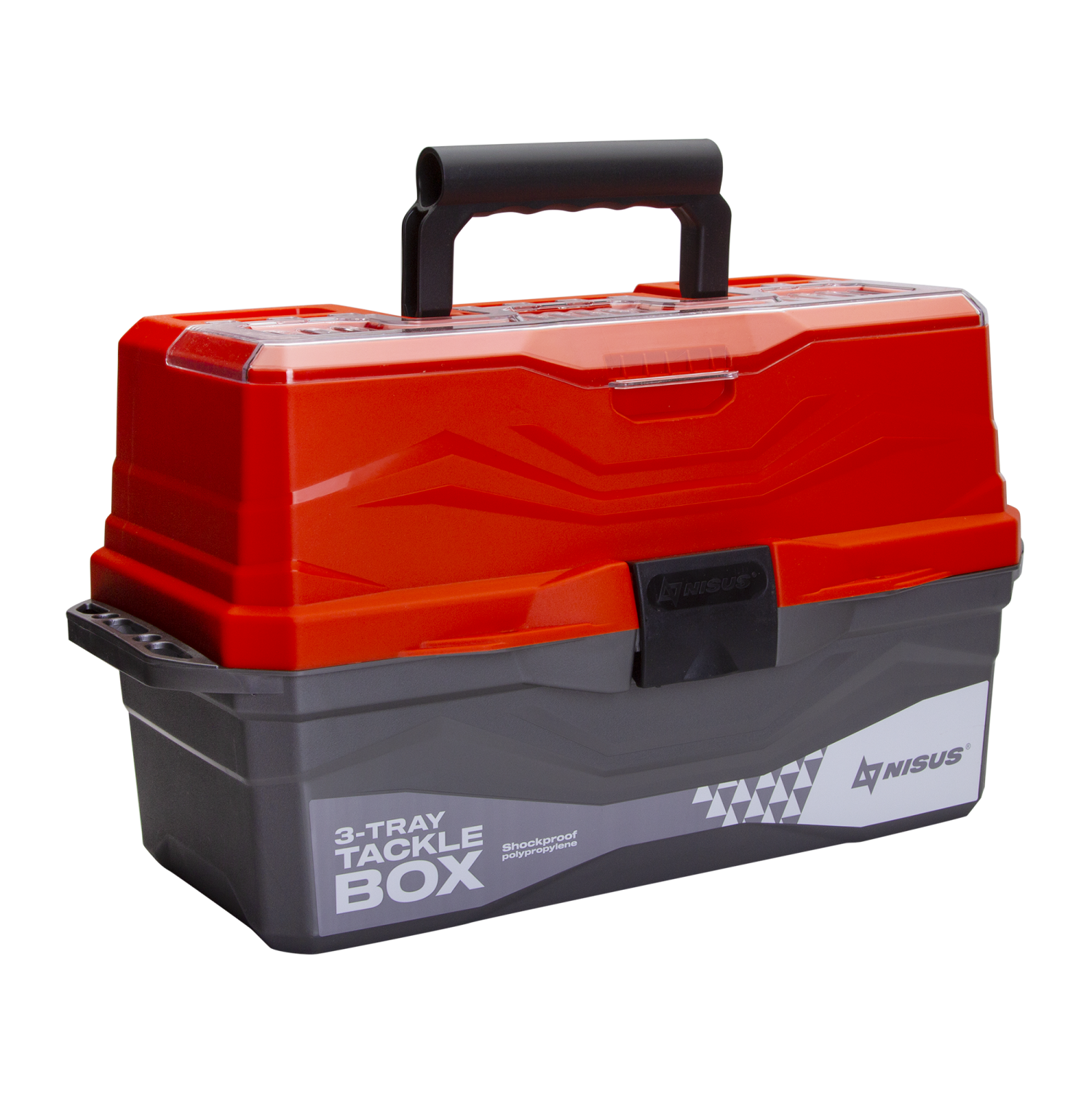 Ящик для снастей Nisus 3-Tray Tackle Box оранжевый