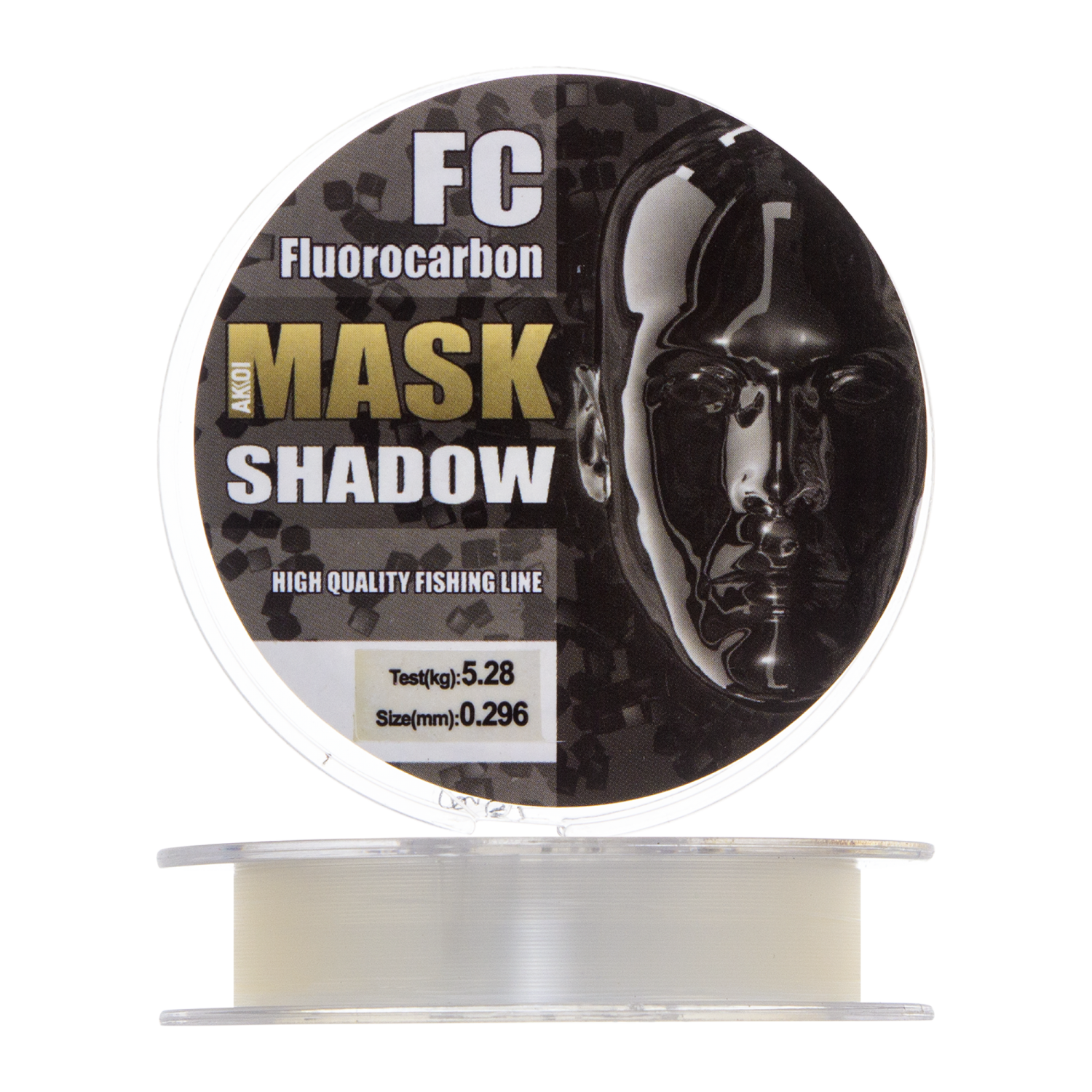 Флюорокарбон Akkoi Mask Shadow 0,296мм 30м (clear)