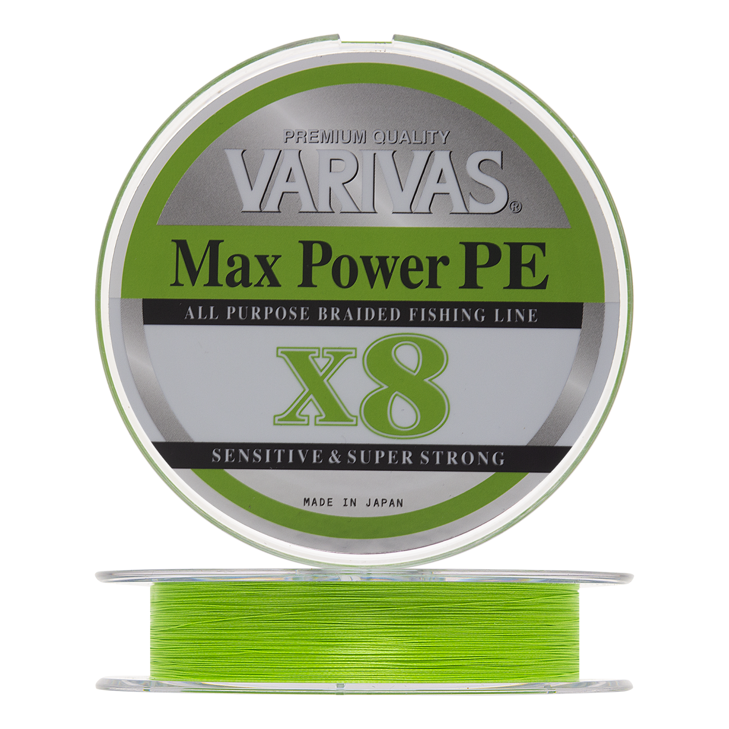 Шнур плетеный Varivas Max Power PE X8 #2 0,235мм 200м (lime green) чехол mypads pettorale для highscreen power five max