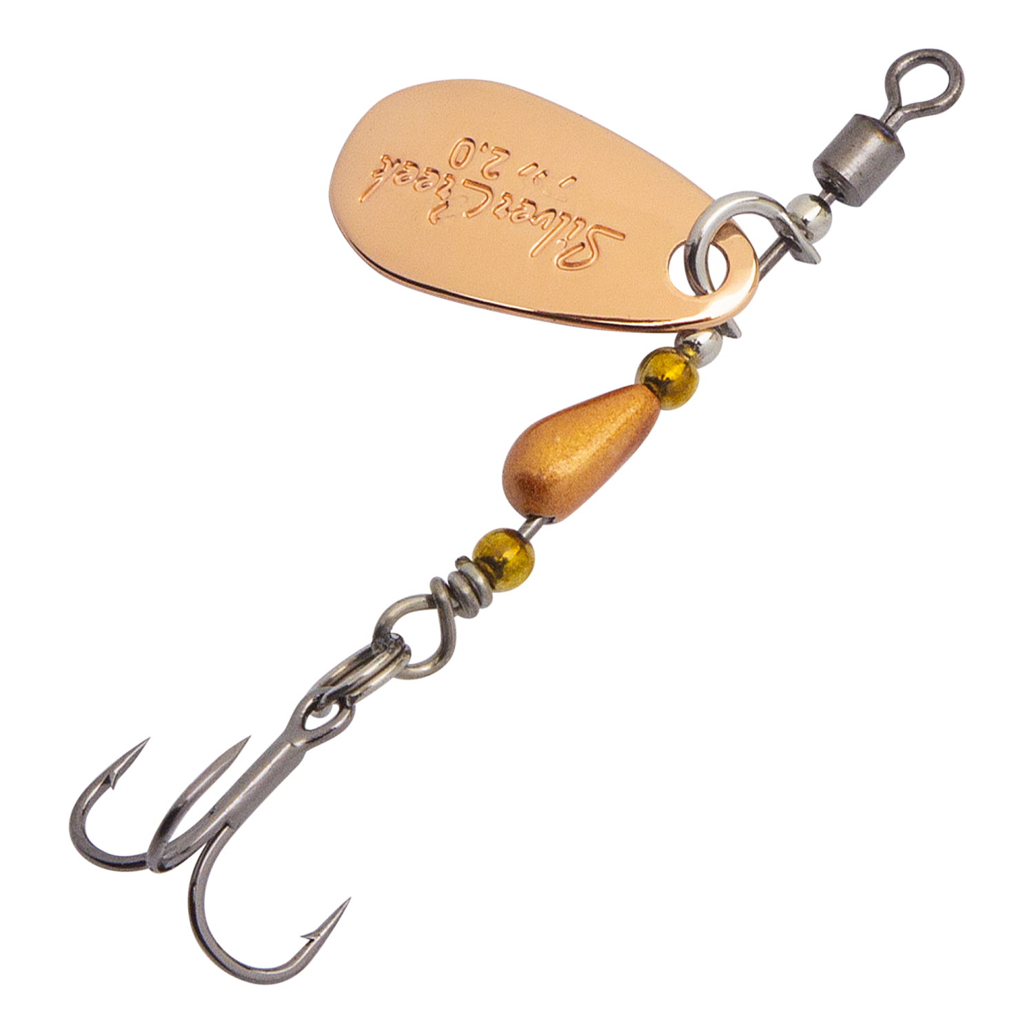 Блесна вращающаяся Daiwa Silver Creek Spinner 4гр #Copper