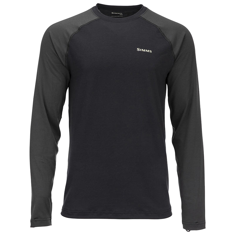 Термофутболка Simms Lightweight Baselayer Top 3XL Black